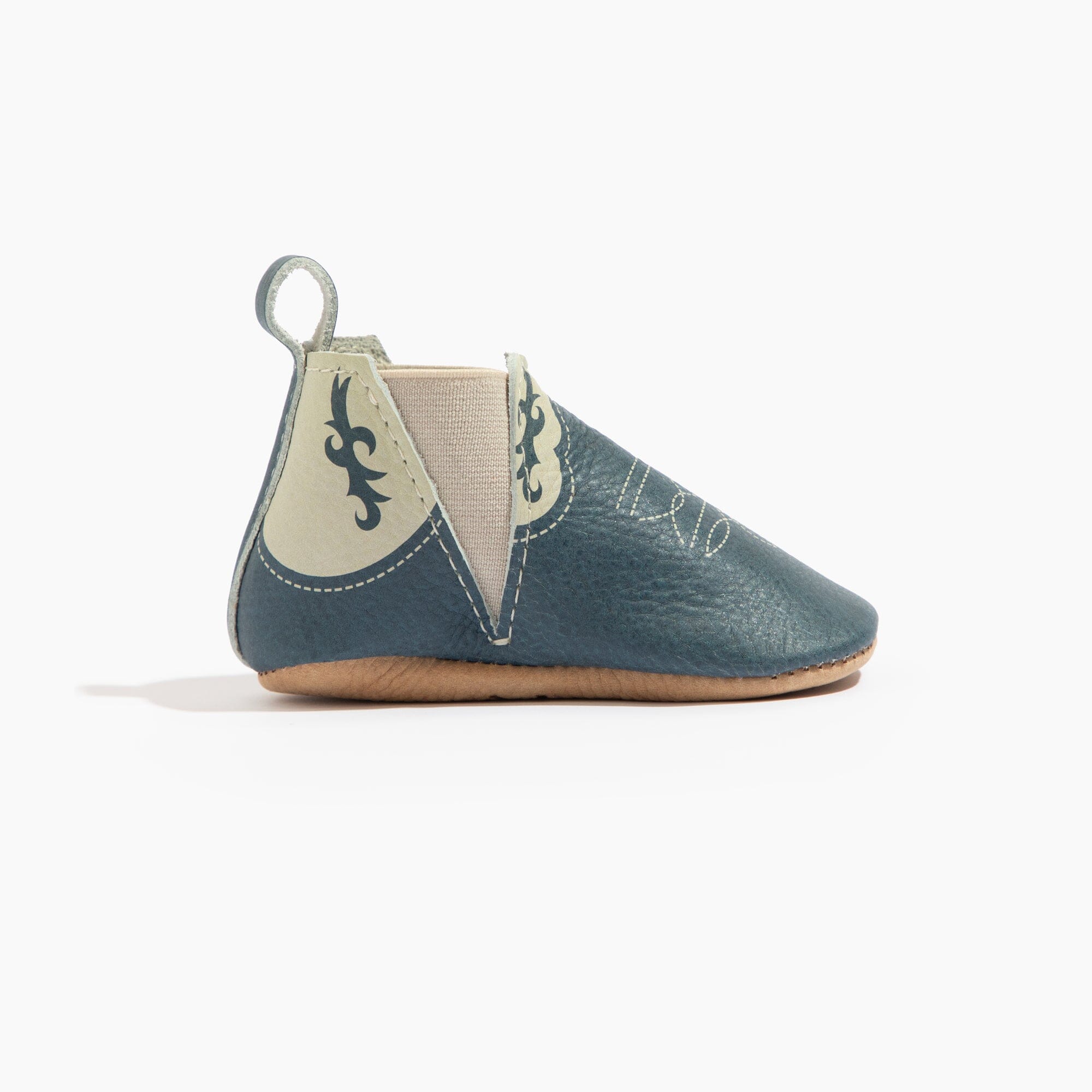 Denim Cowboy Chelsea Boot Baby Shoe