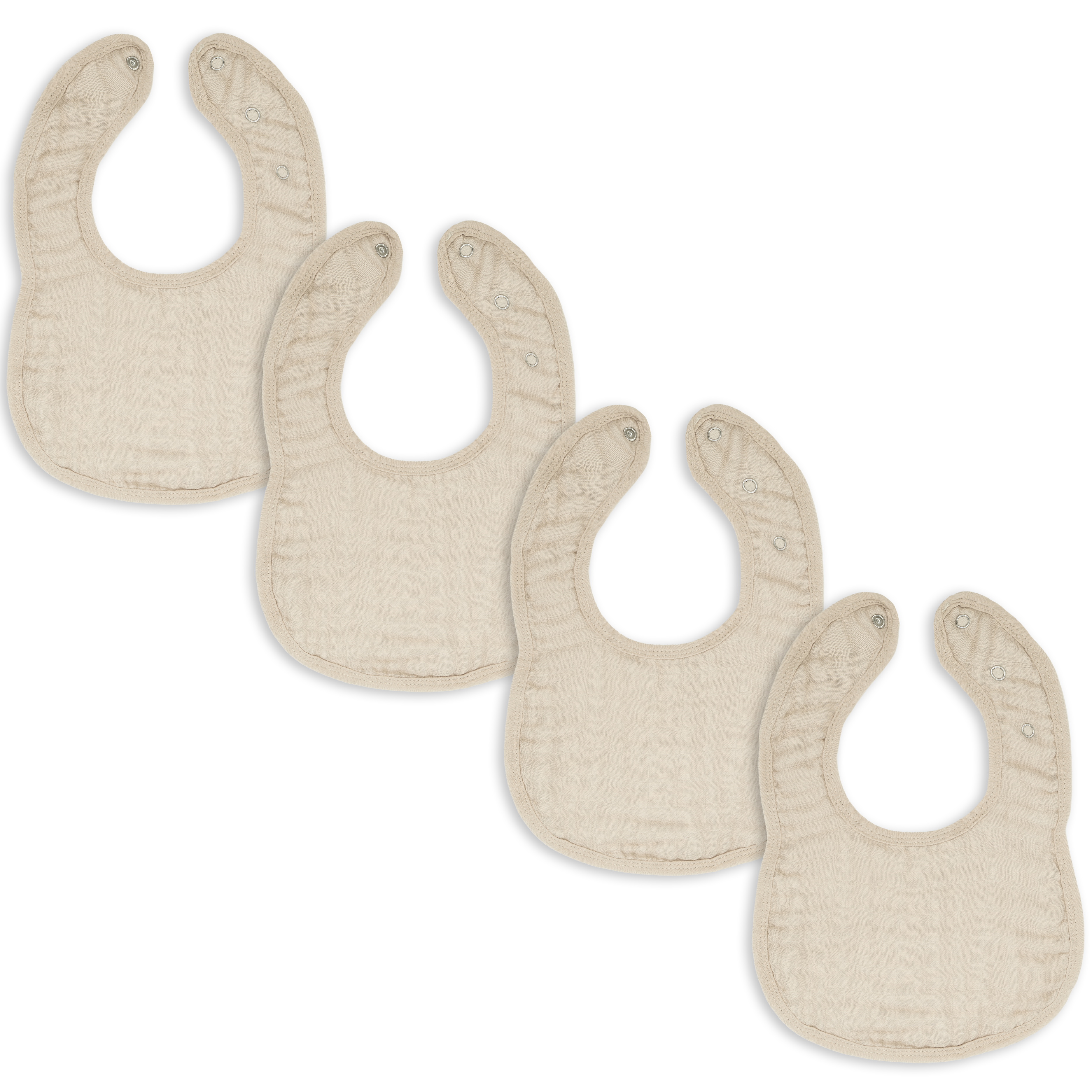 Muslin Bibs by Comfy Cubs - Sand