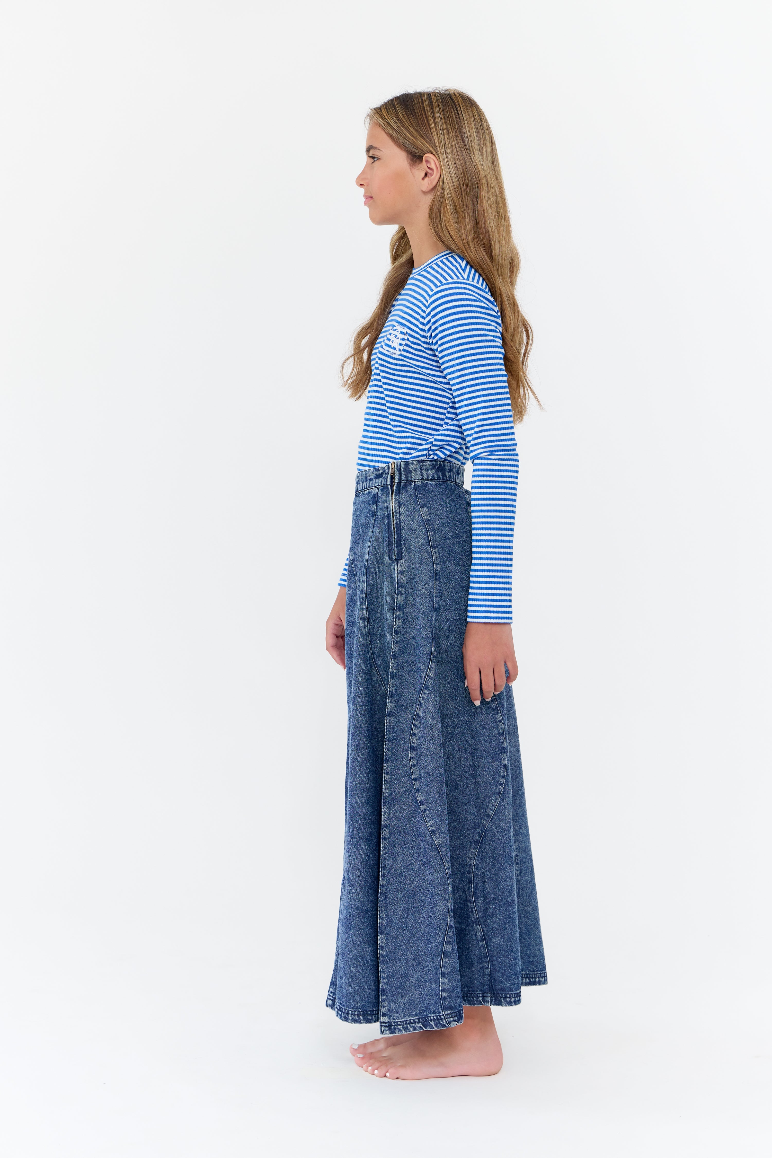 Piper Maxi Skirt - Dark Navy