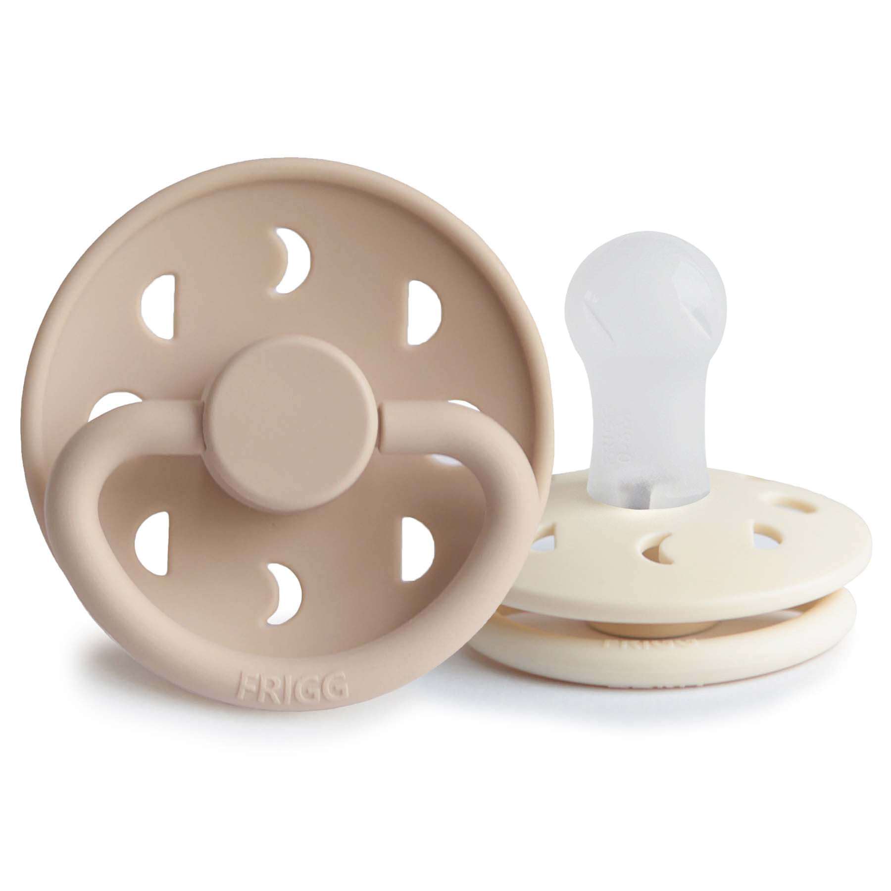 FRIGG Moon Silicone Pacifier 2-Pack FRIGG PACIFIERS Mushie   