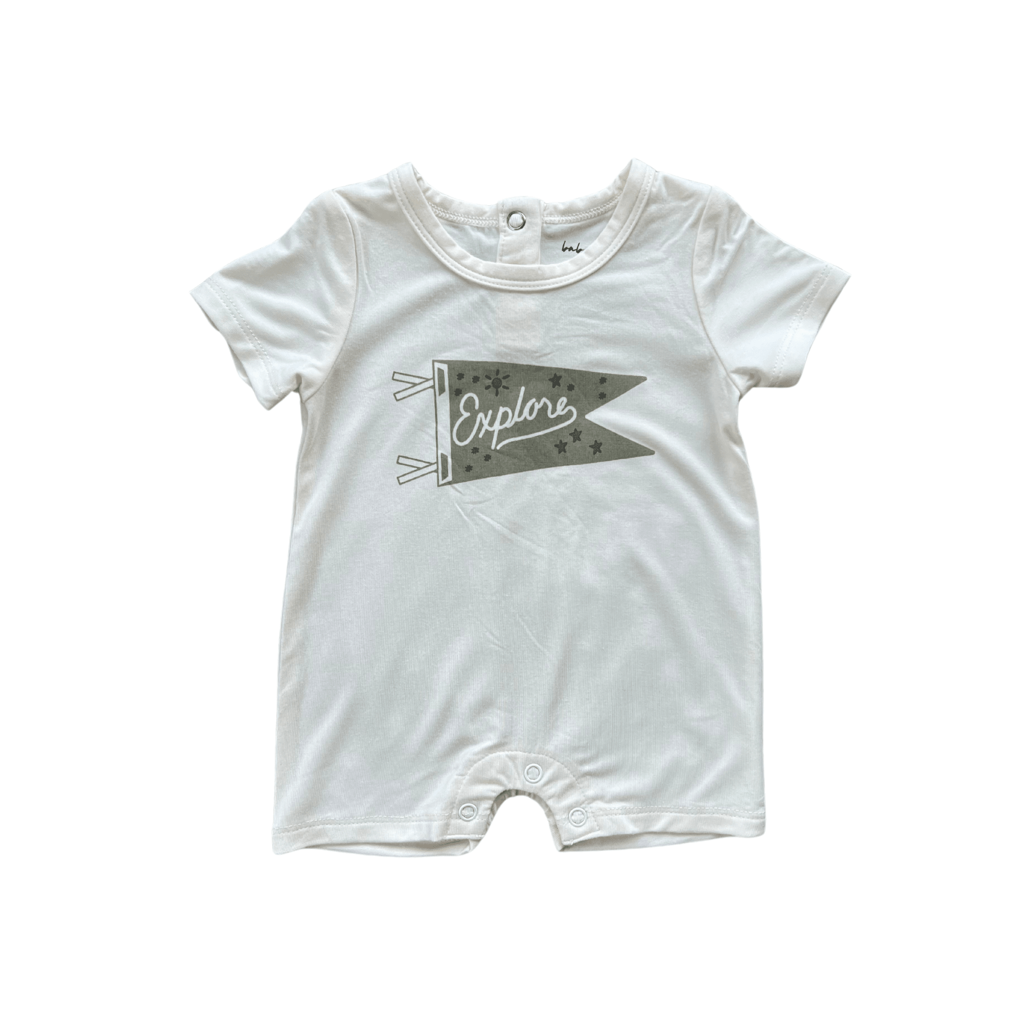 Baby Boy Tee Romper