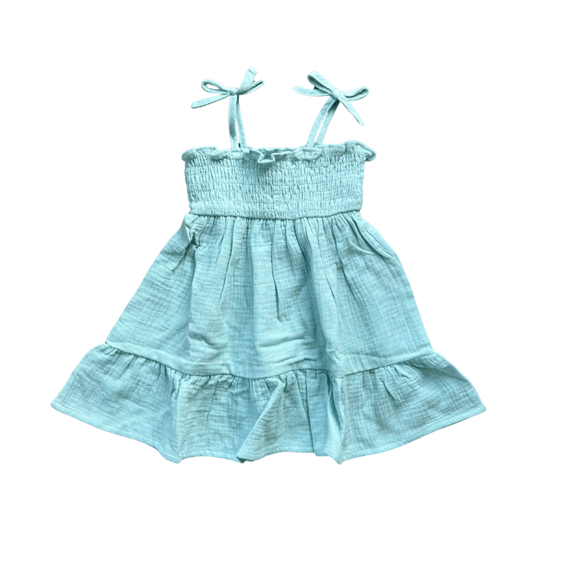 Girl's Tiered Mini Dress