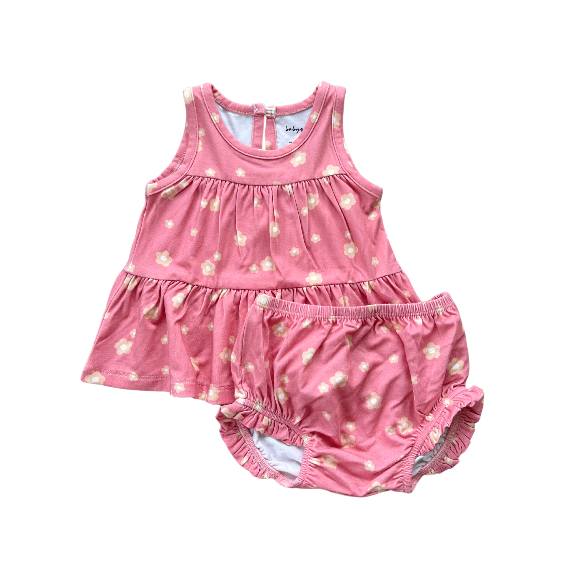 Double Peplum Tank Set