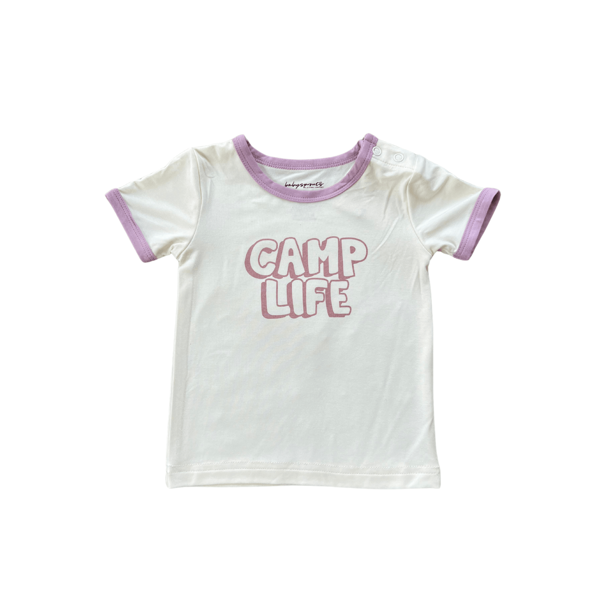 Girl's Retro Short Sleeve Tee