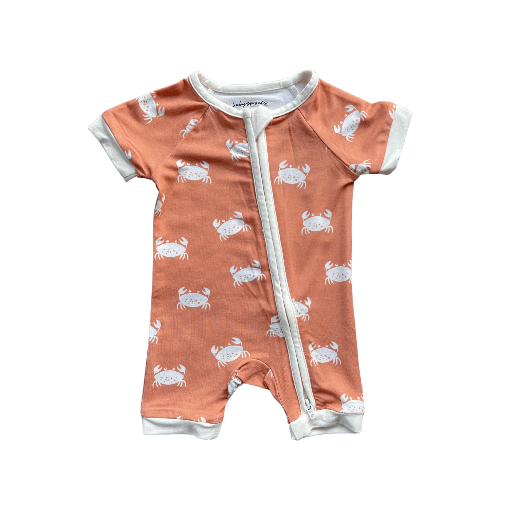 Baby Boy Summer Zip Romper