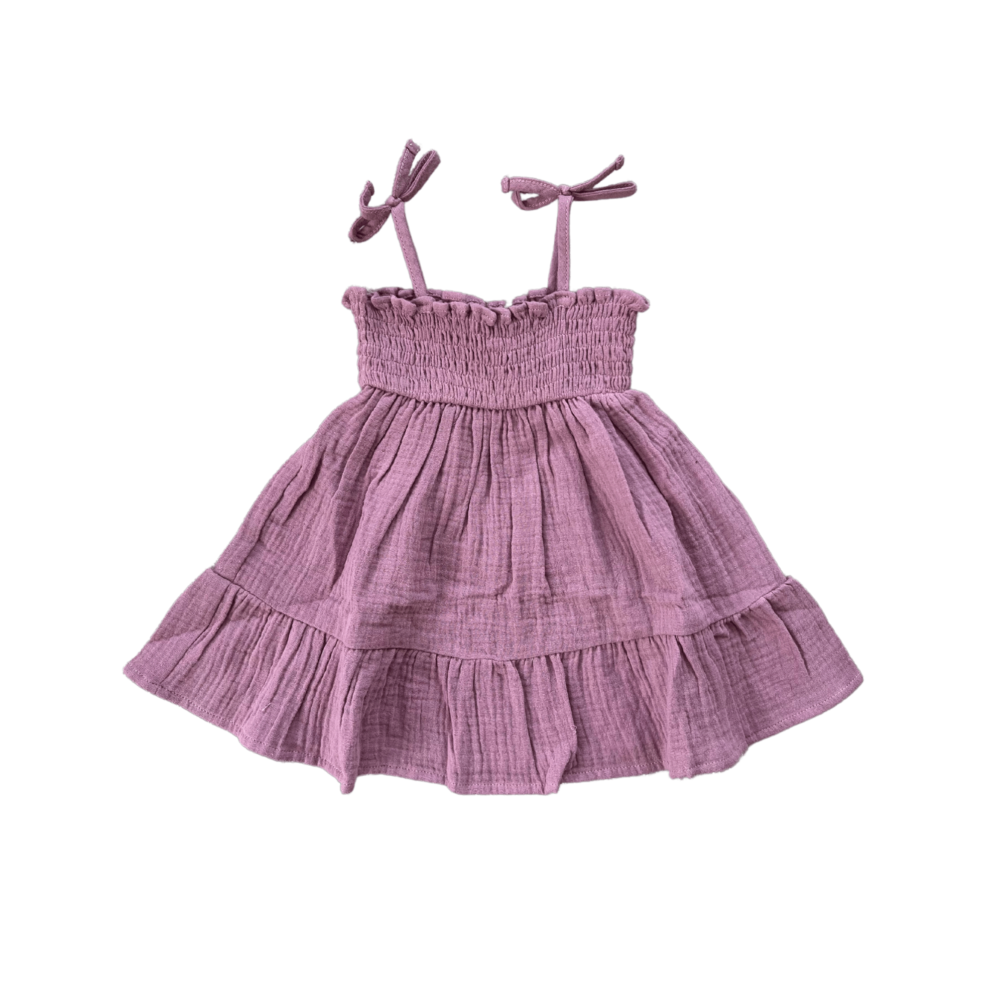 Girl's Tiered Mini Dress