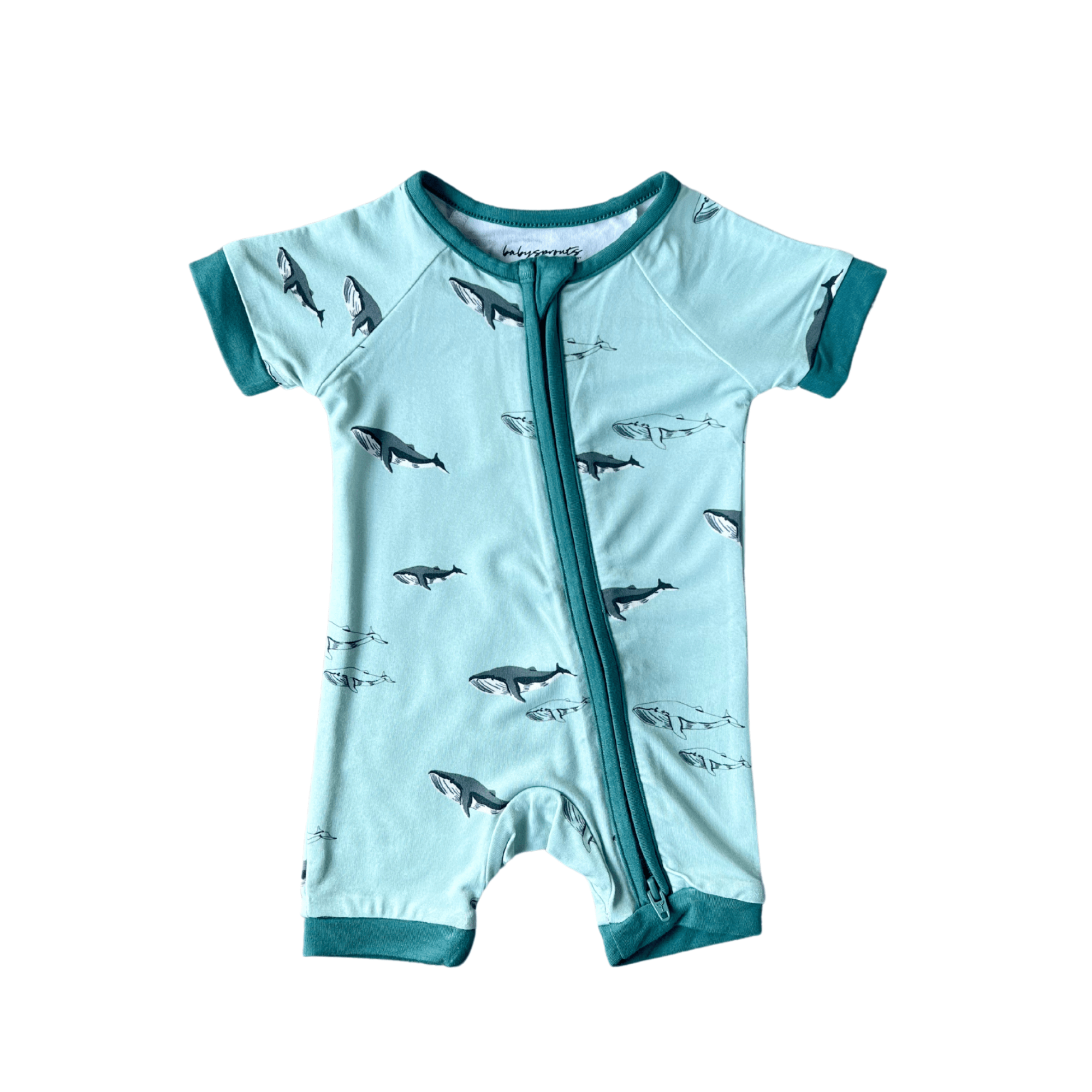 Baby Boy Summer Zip Romper