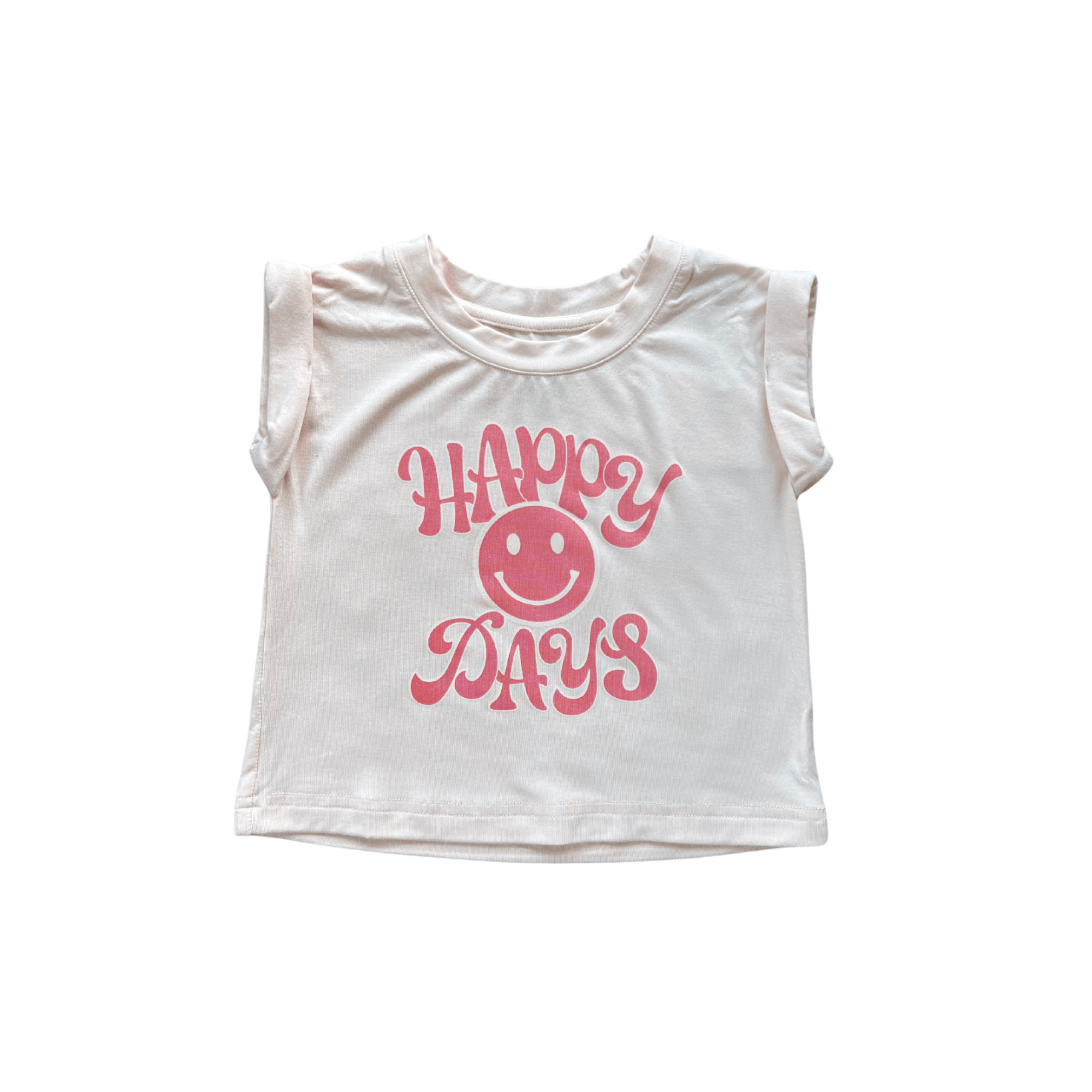 Girl's Roll Sleeve Top