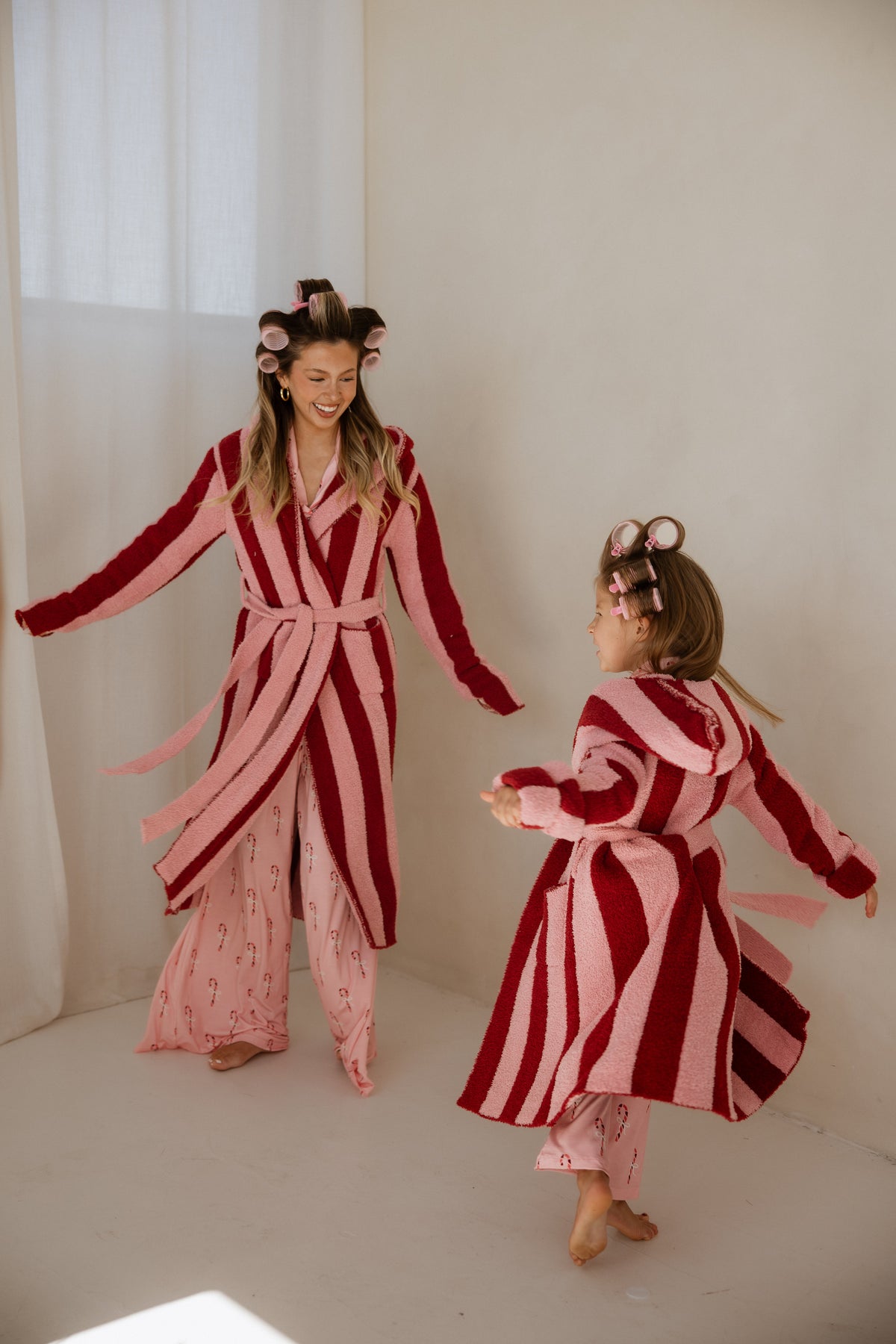 Children's Robe | Sugar Plum Stripe