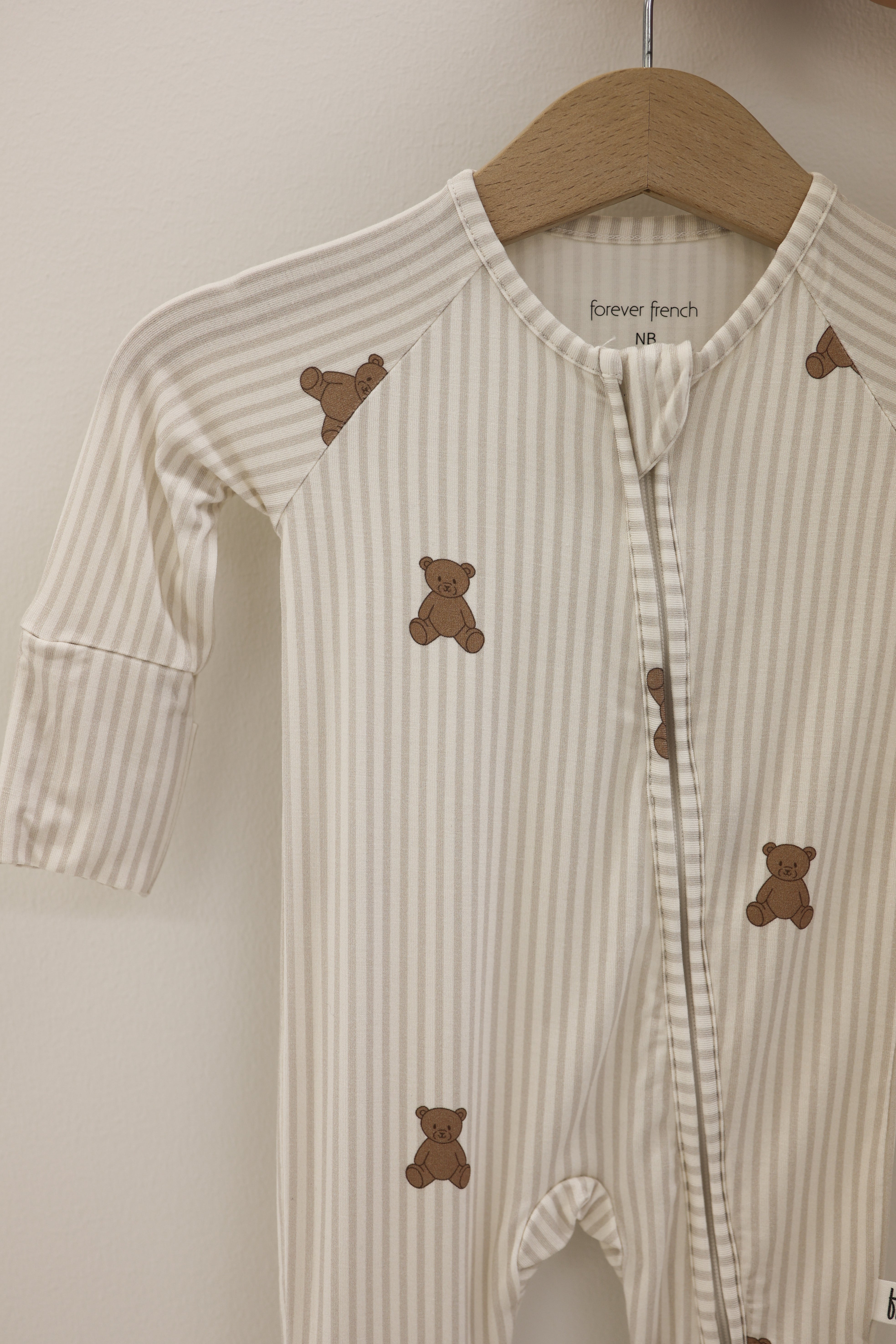 Bamboo Zip Pajamas | Teddy