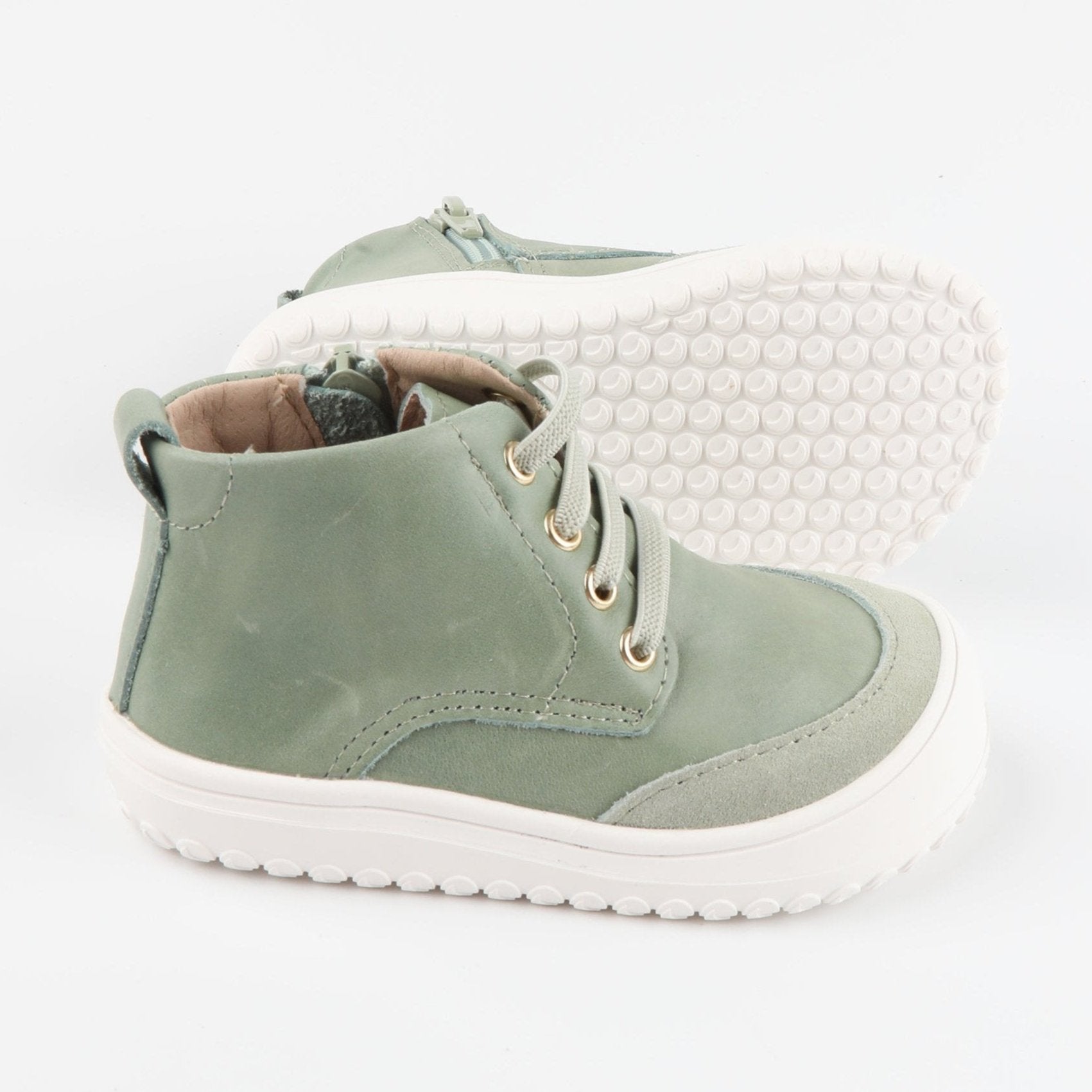 Play Perfect Avocado High Top {Premium Leather}