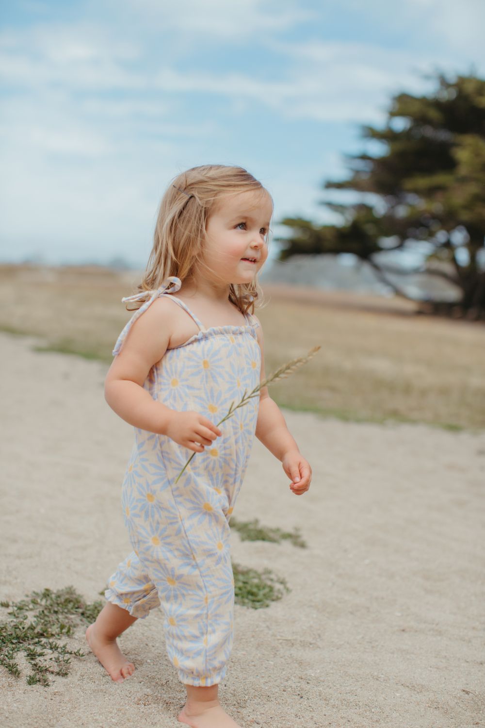 Muslin Tie Shoulder Jumpsuit - Daisy Dreams