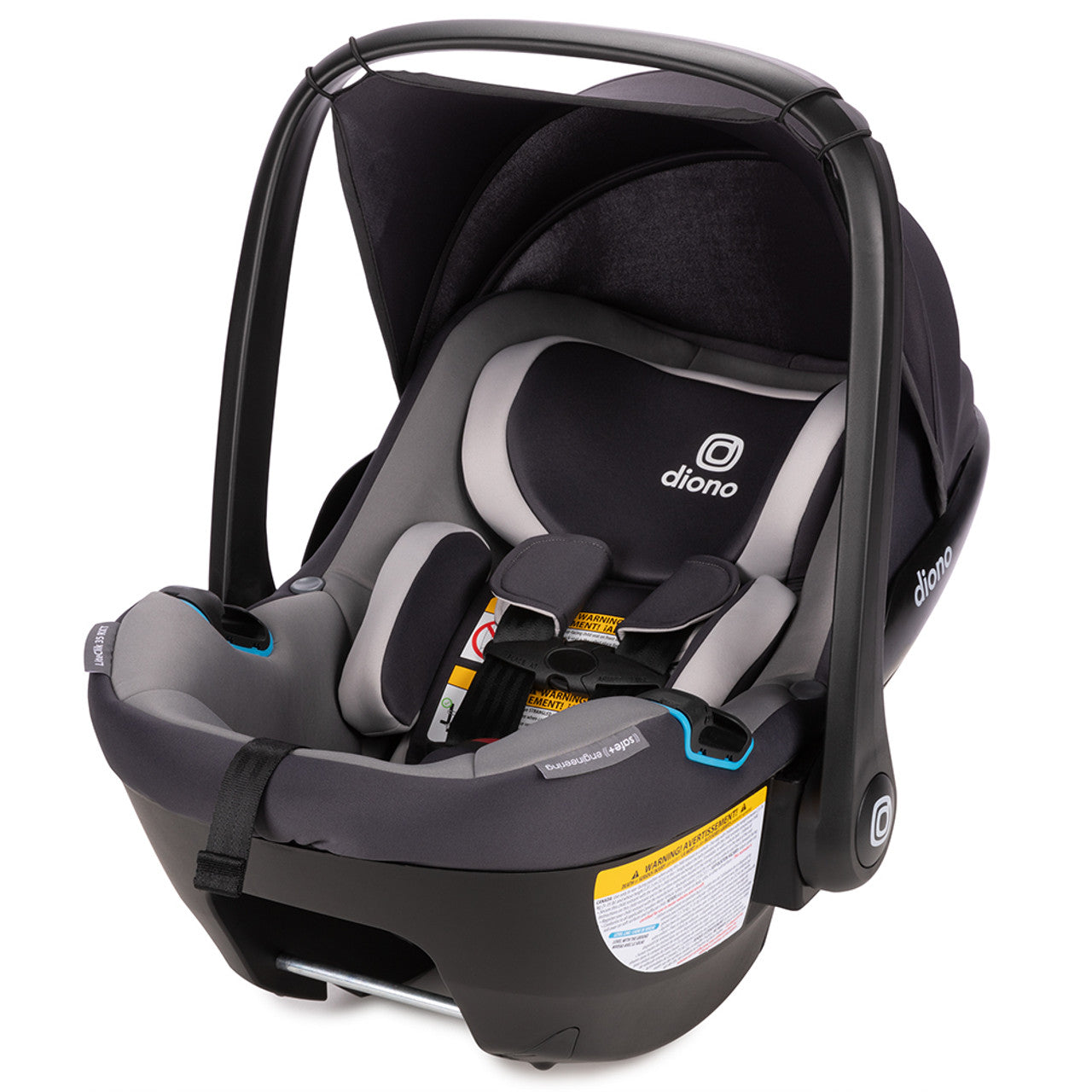 Diono LiteClik®30 RXT SafePlus® Infant Car Seat and Base Car Seats & Booster Seats Diono Gray Glacier Frost  