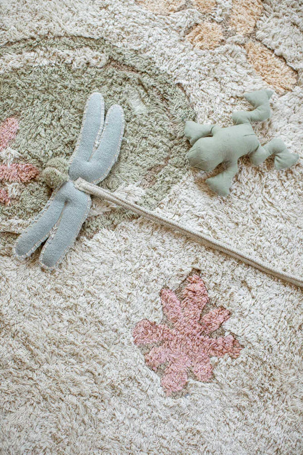 DRAGONFLY WAND SOFT BLUE  Little Wonder & Co   