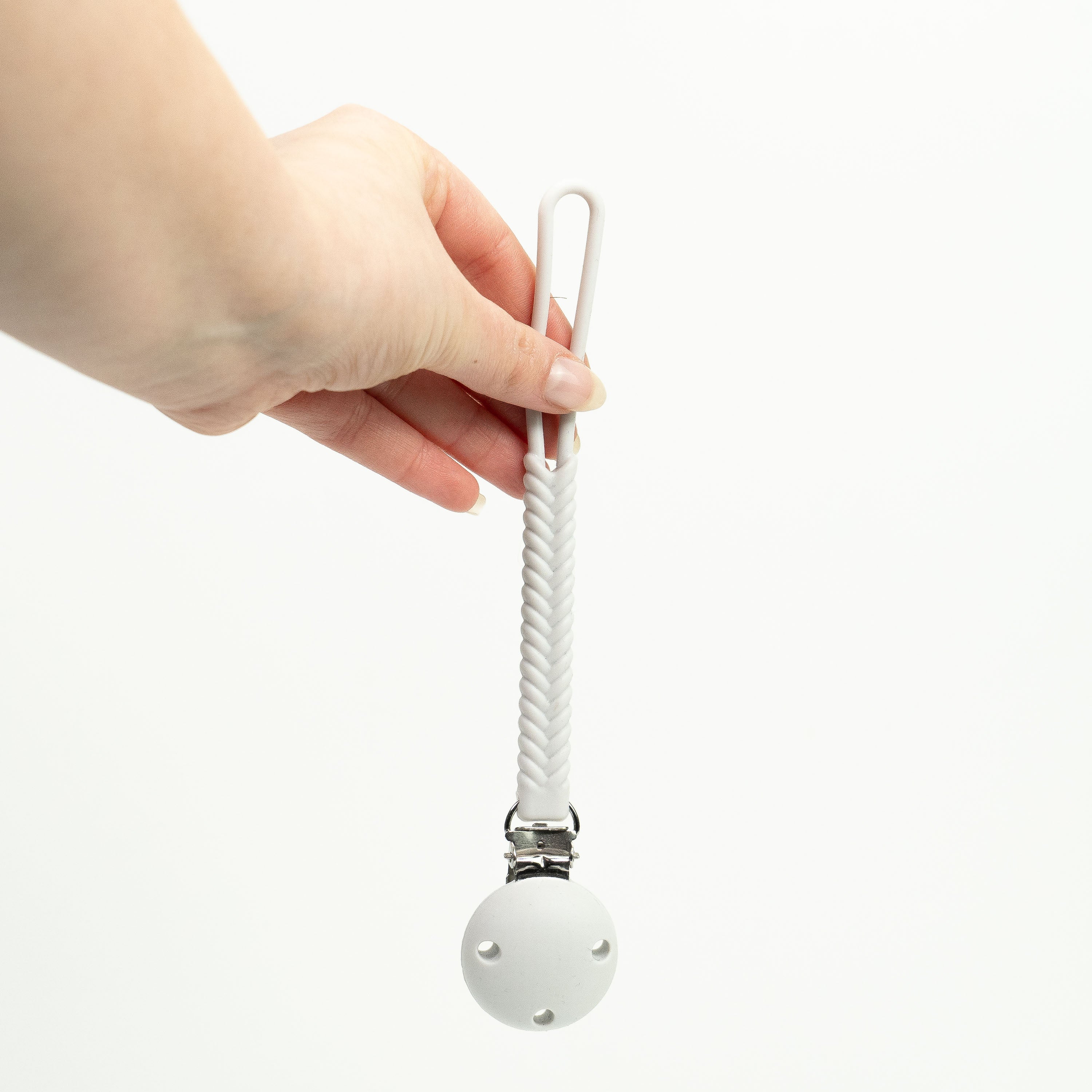 Braided Pacifier Clip