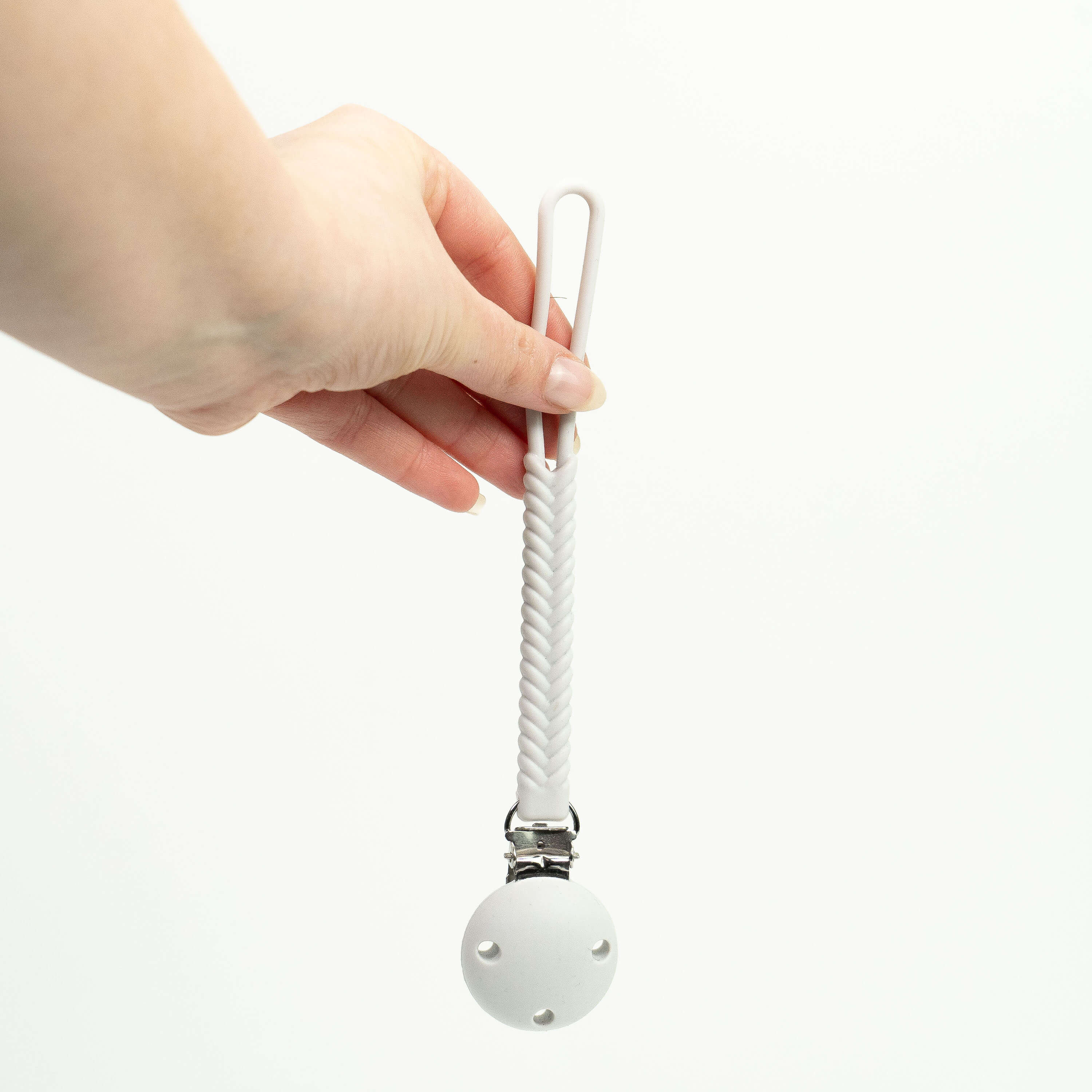 Braided Pacifier Clip