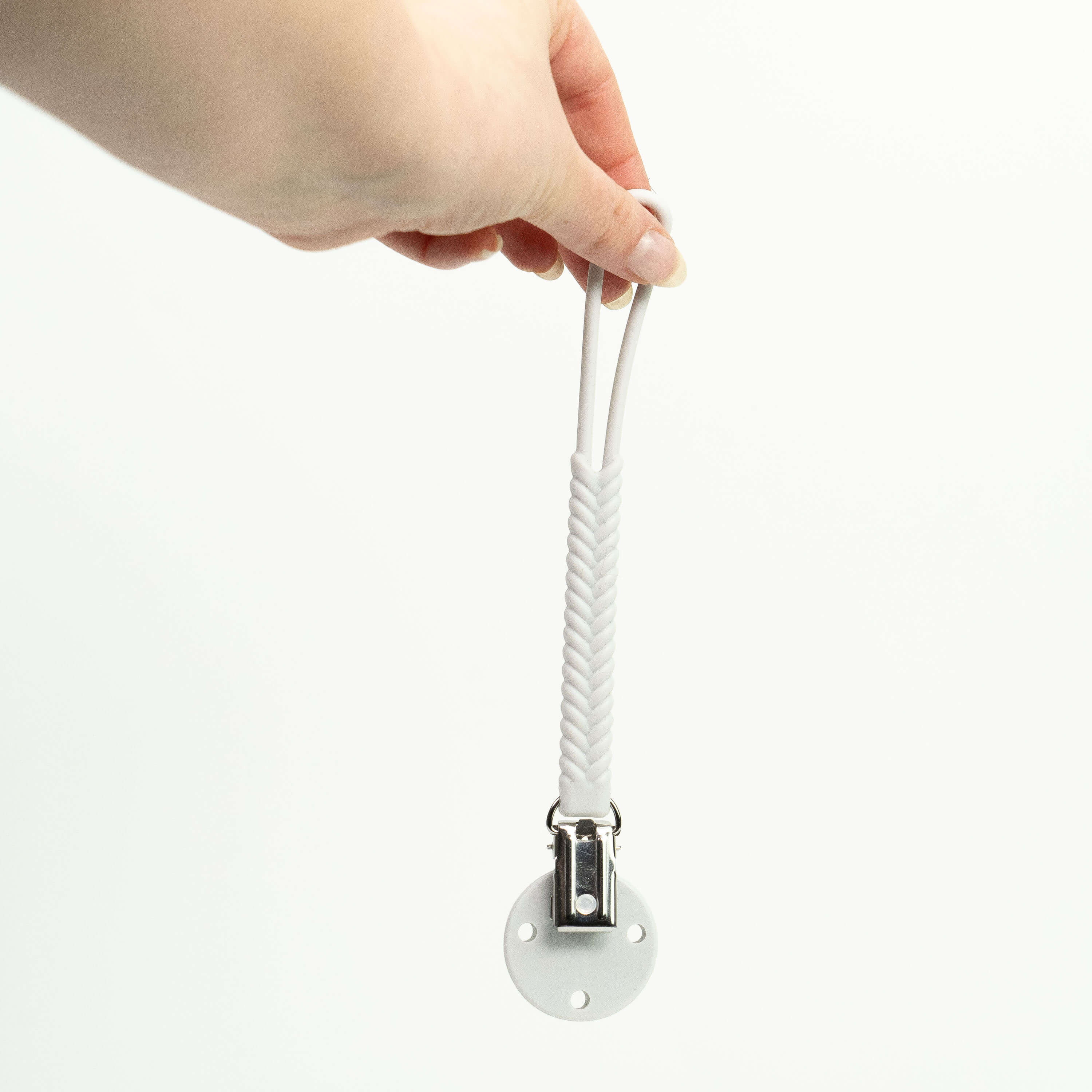 Braided Pacifier Clip