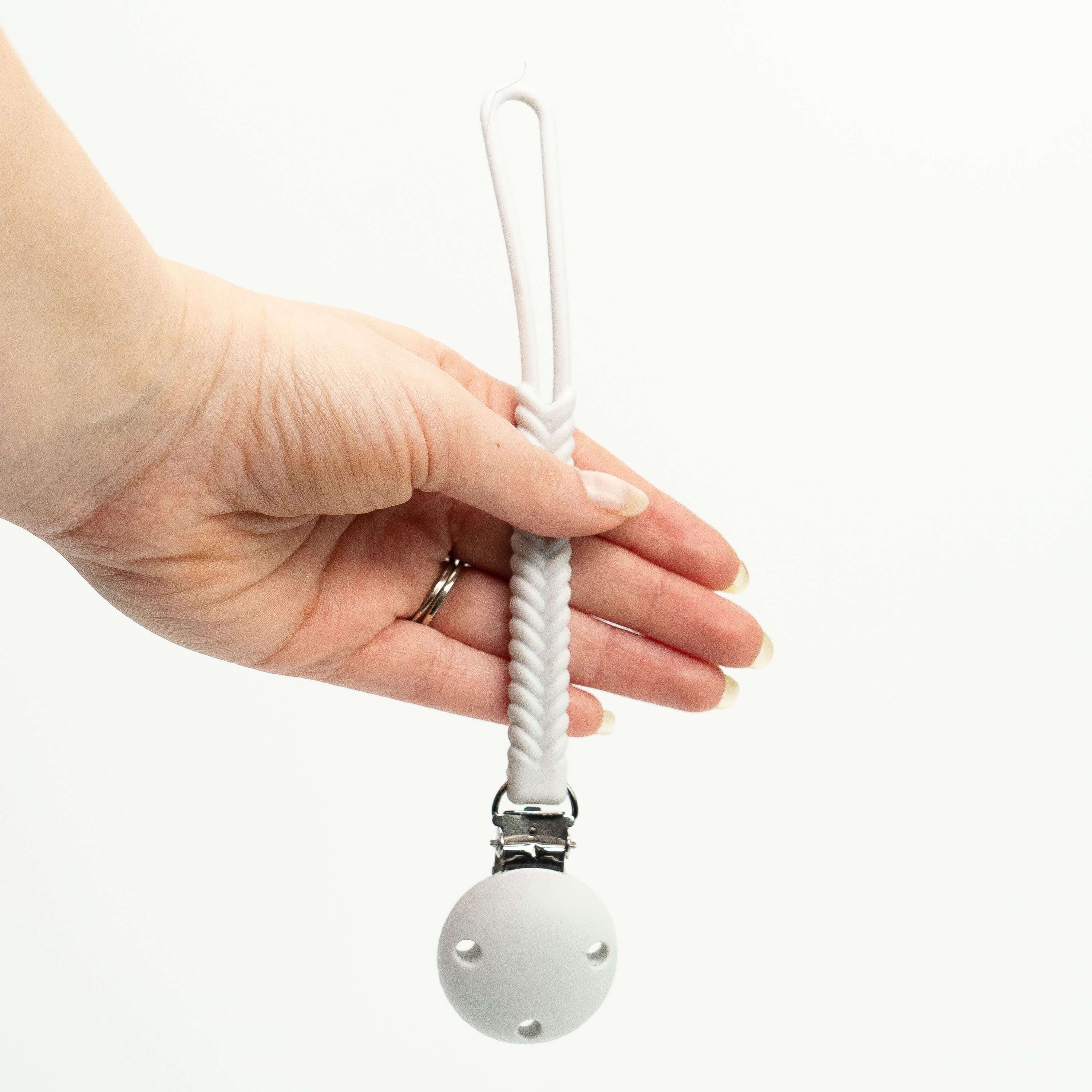 Braided Pacifier Clip