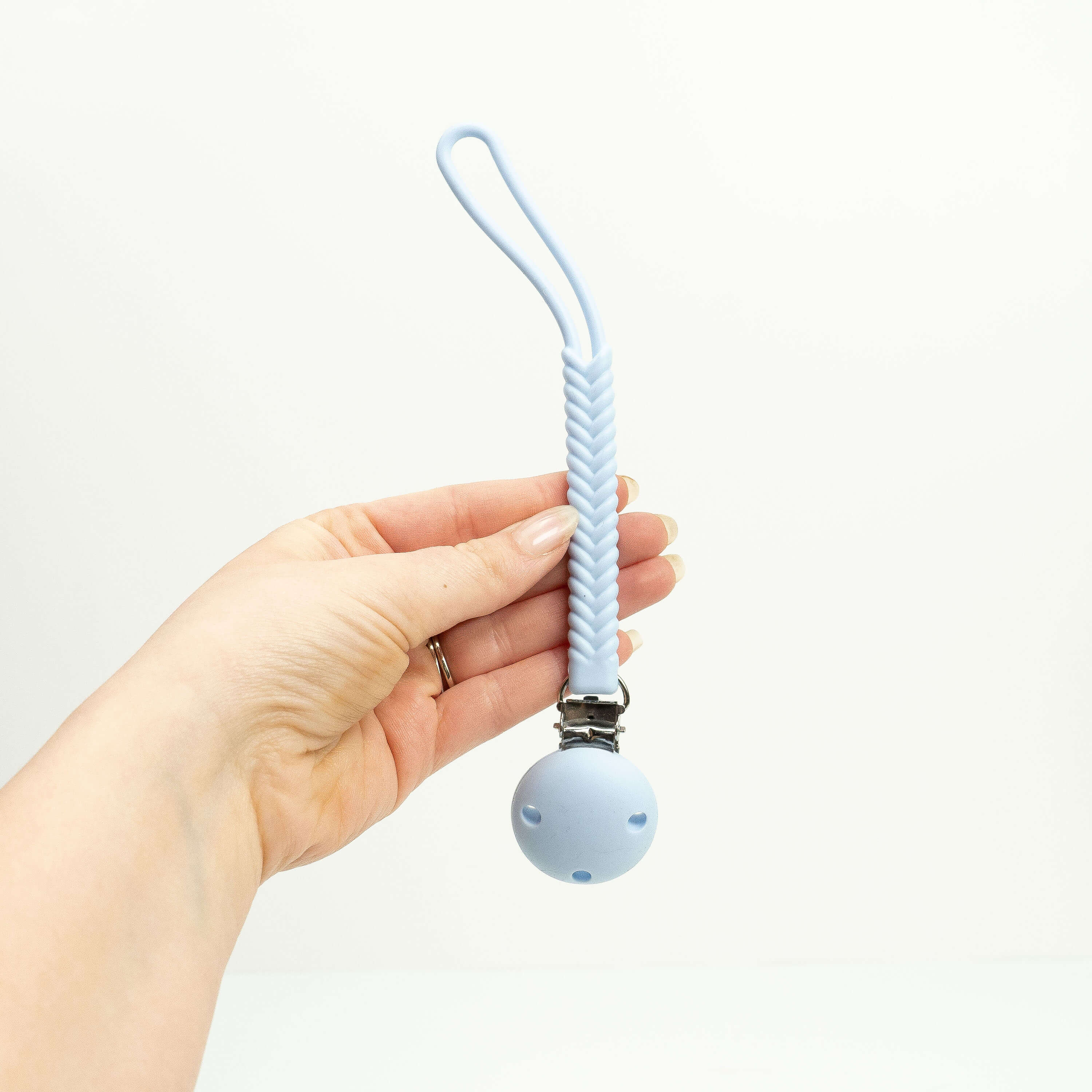 Braided Pacifier Clip