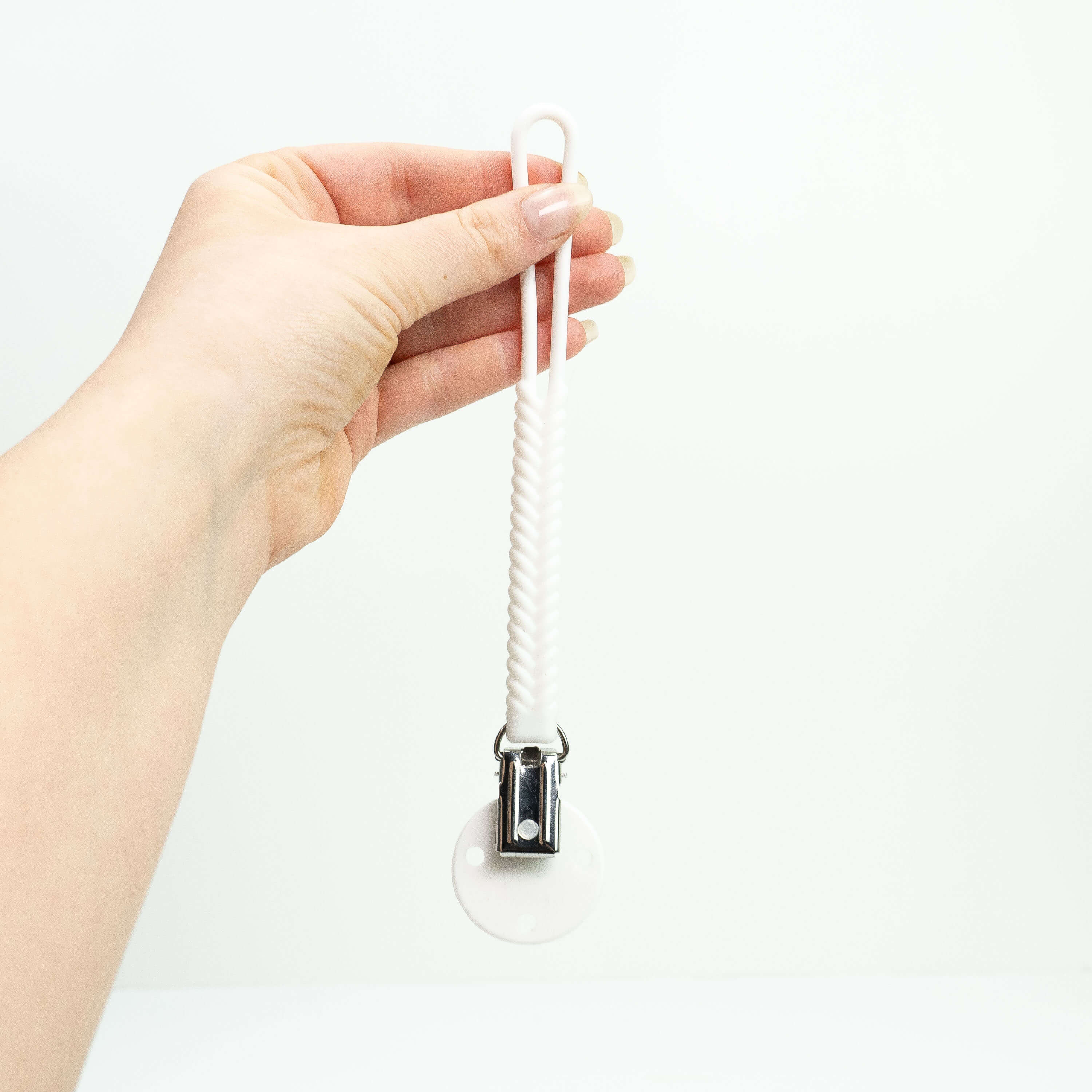 Braided Pacifier Clip