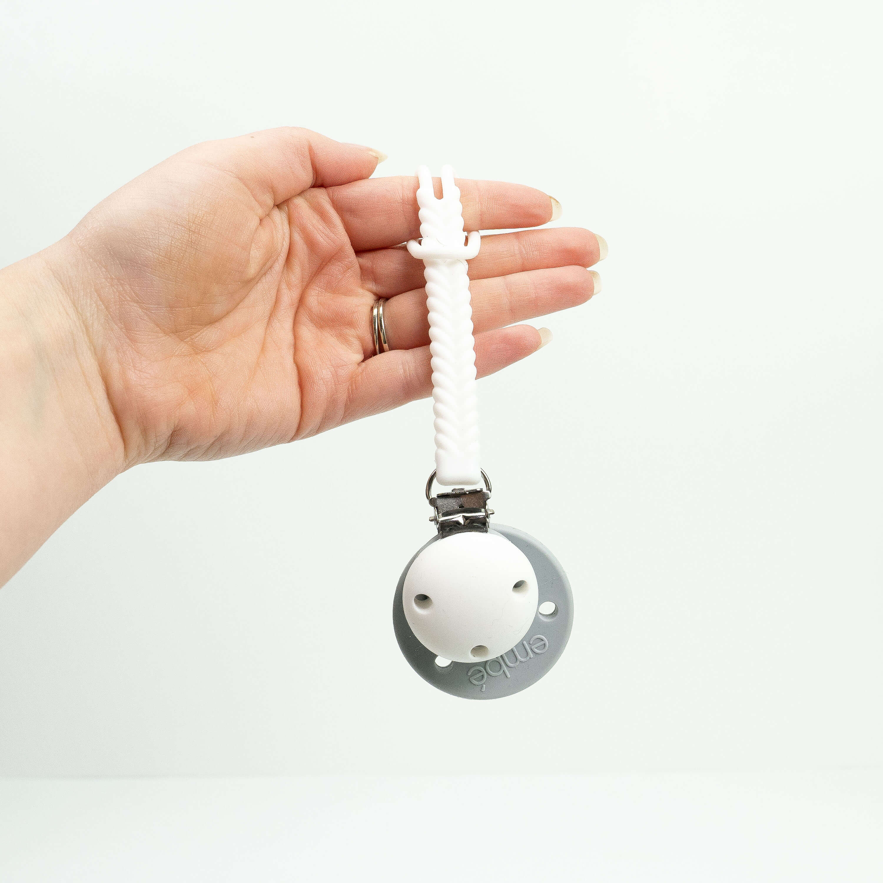 Braided Pacifier Clip