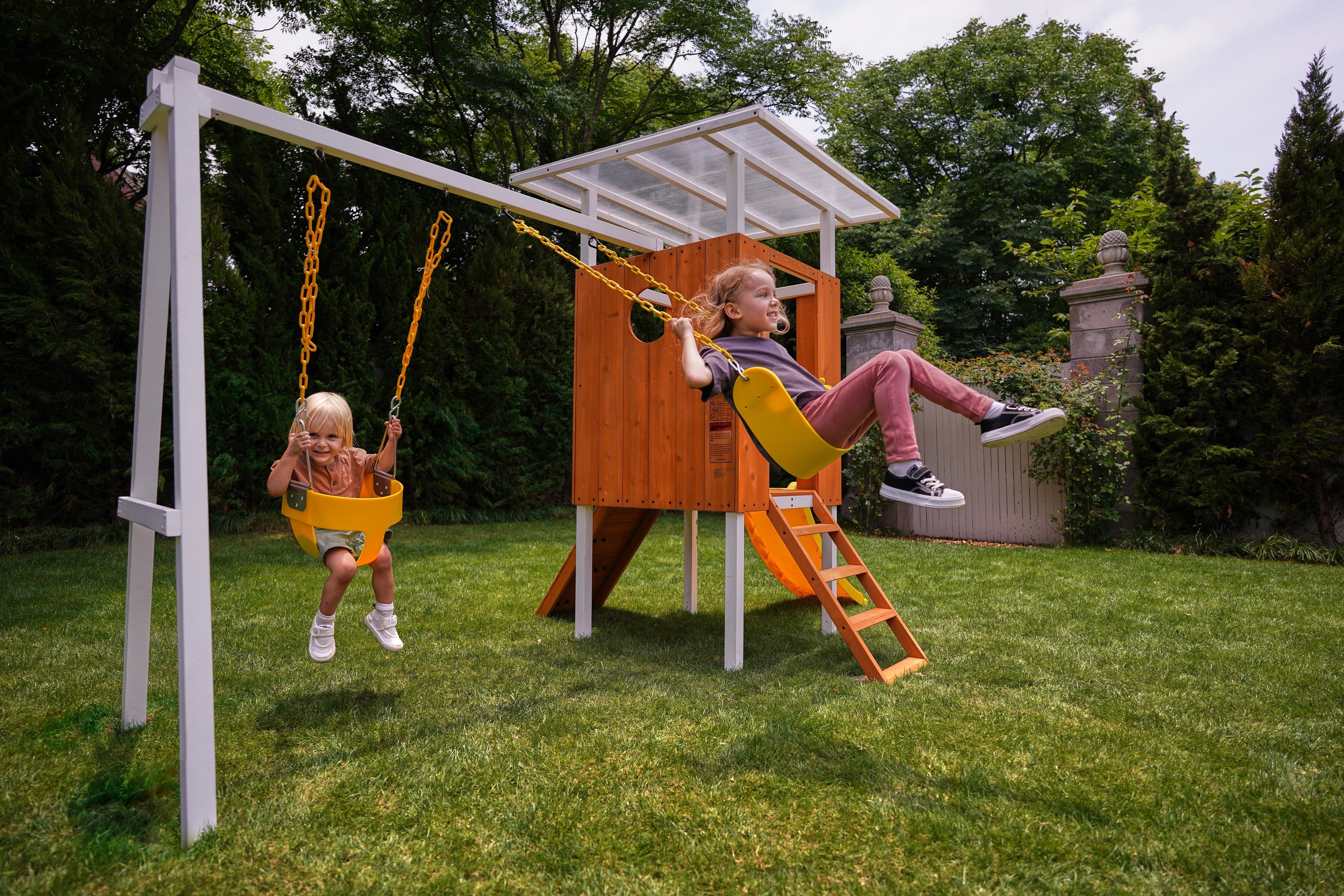 Forest Small - Outdoor Toddler Swing set Outdoor Avenlur.com   