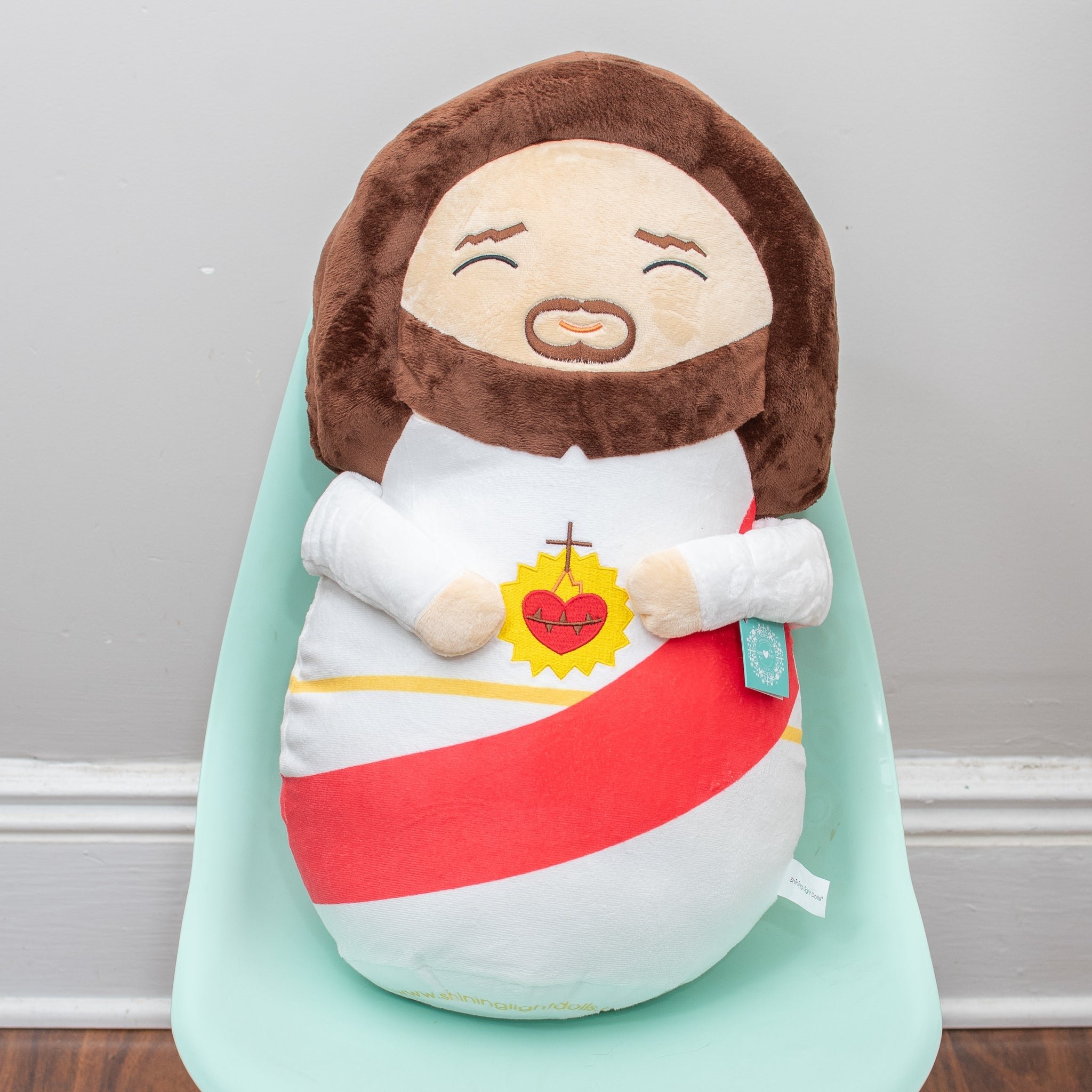 Jumbo Sacred Heart Jesus Plush Doll