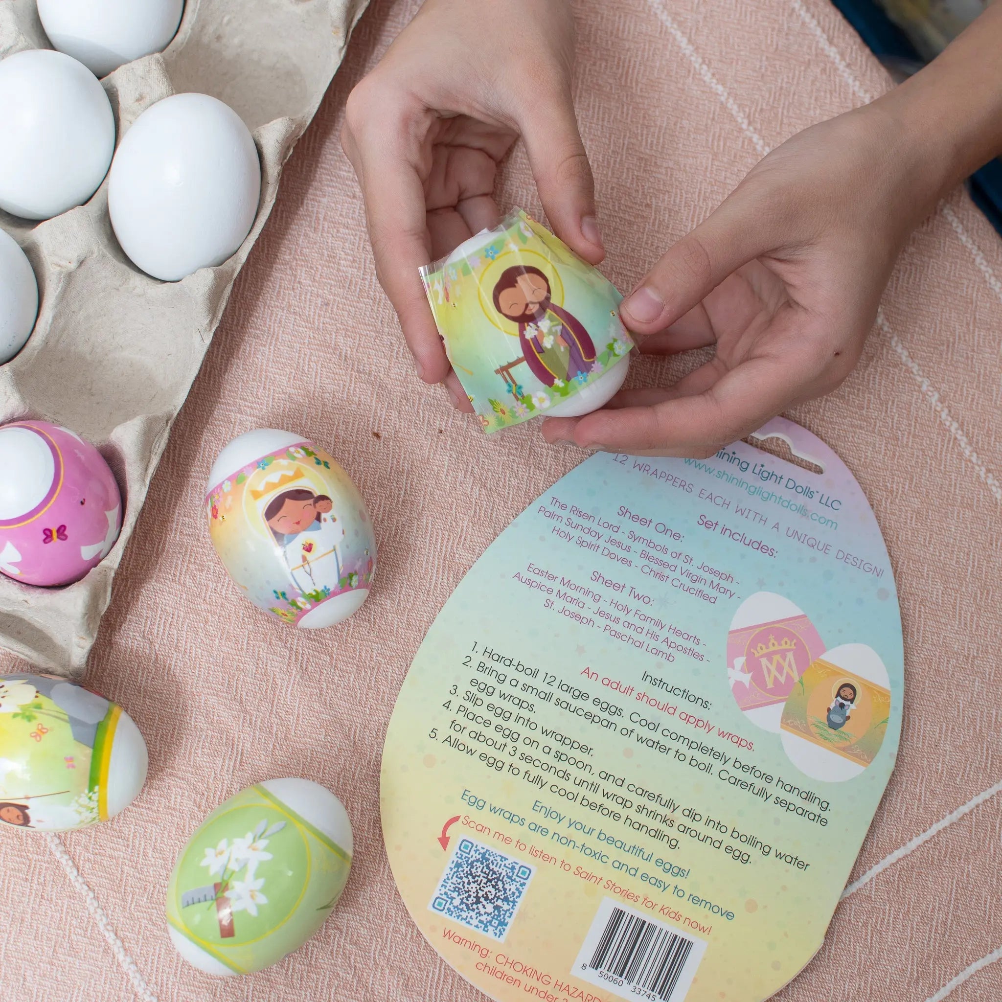 Catholic Easter Egg Wraps