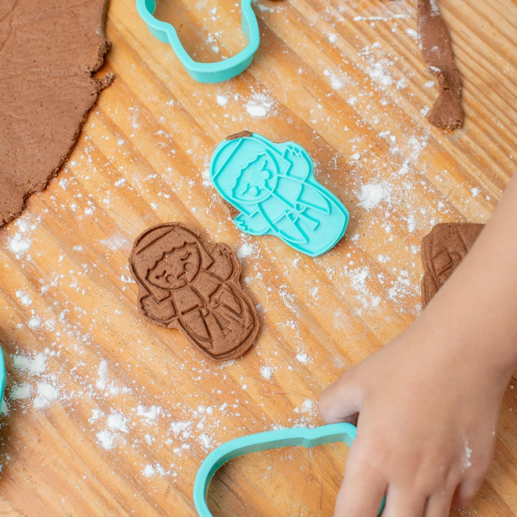 Nativity Cookie Cutters & Stamps Set