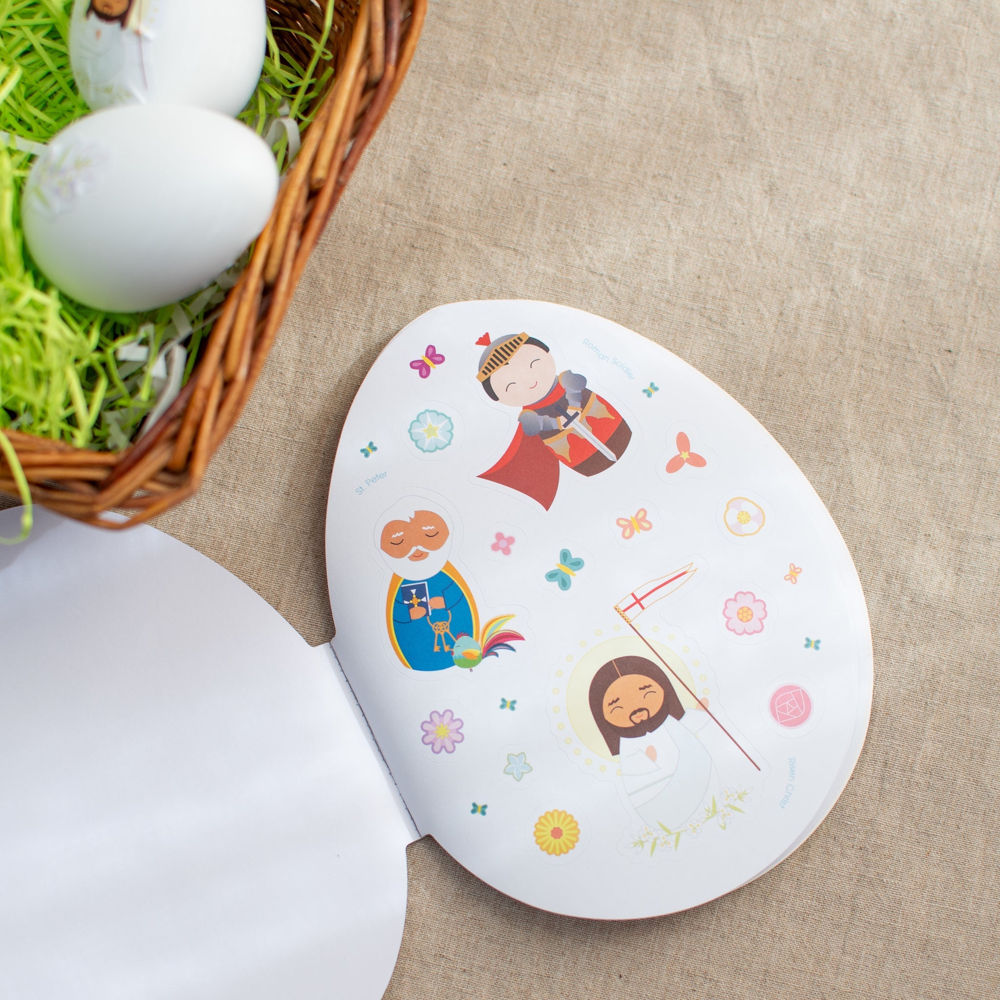 Easter Egg Sticker Book