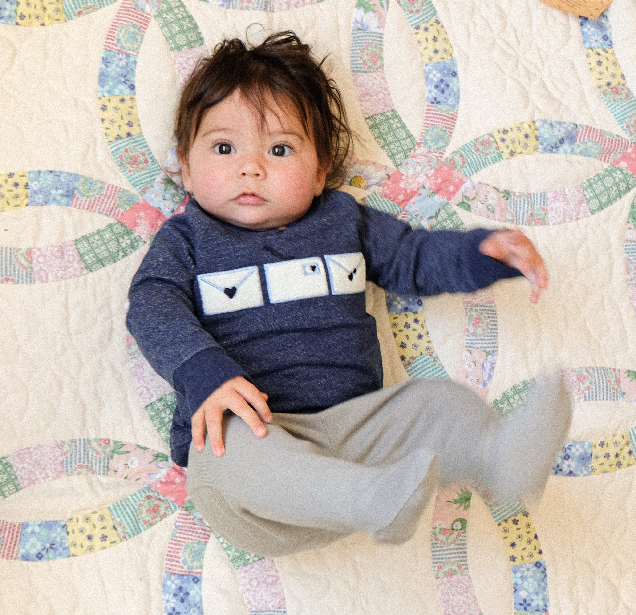 Embroidered Crewneck Sweatshirt - Special Delivery