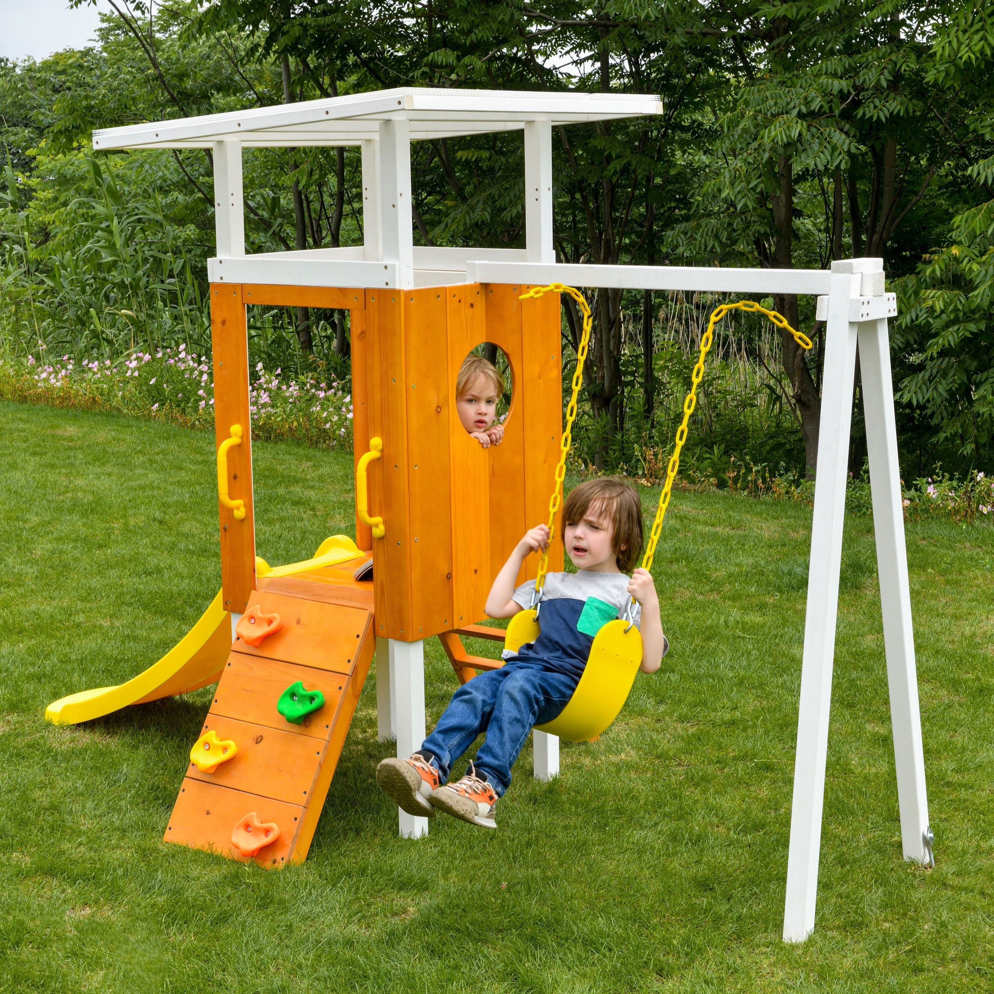 Forest Small - Outdoor Toddler Swing set Outdoor Avenlur.com   