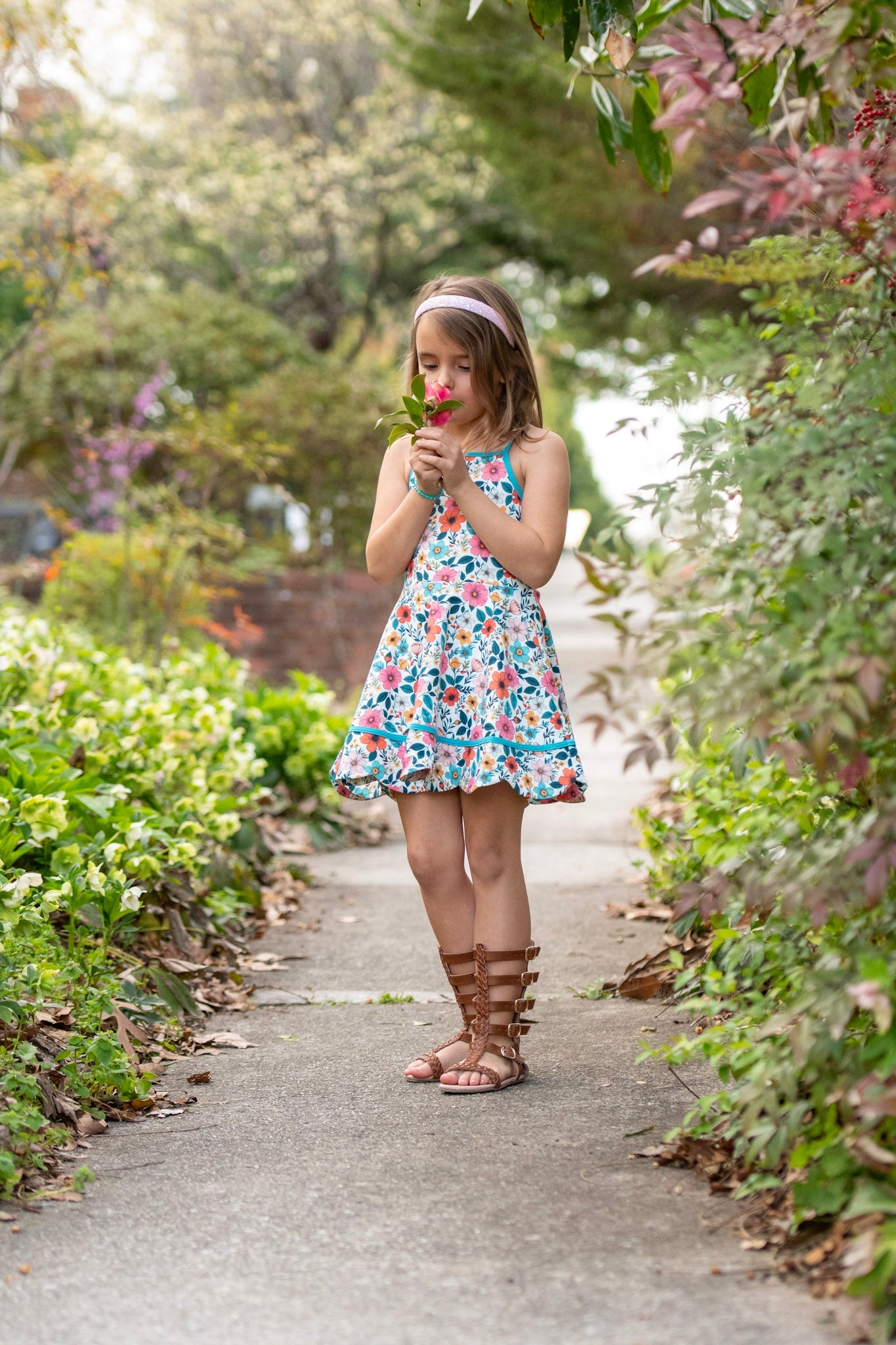 Harvest Peonies Activewear Dress -**Perfectly Imperfect**- these will not come with shorts