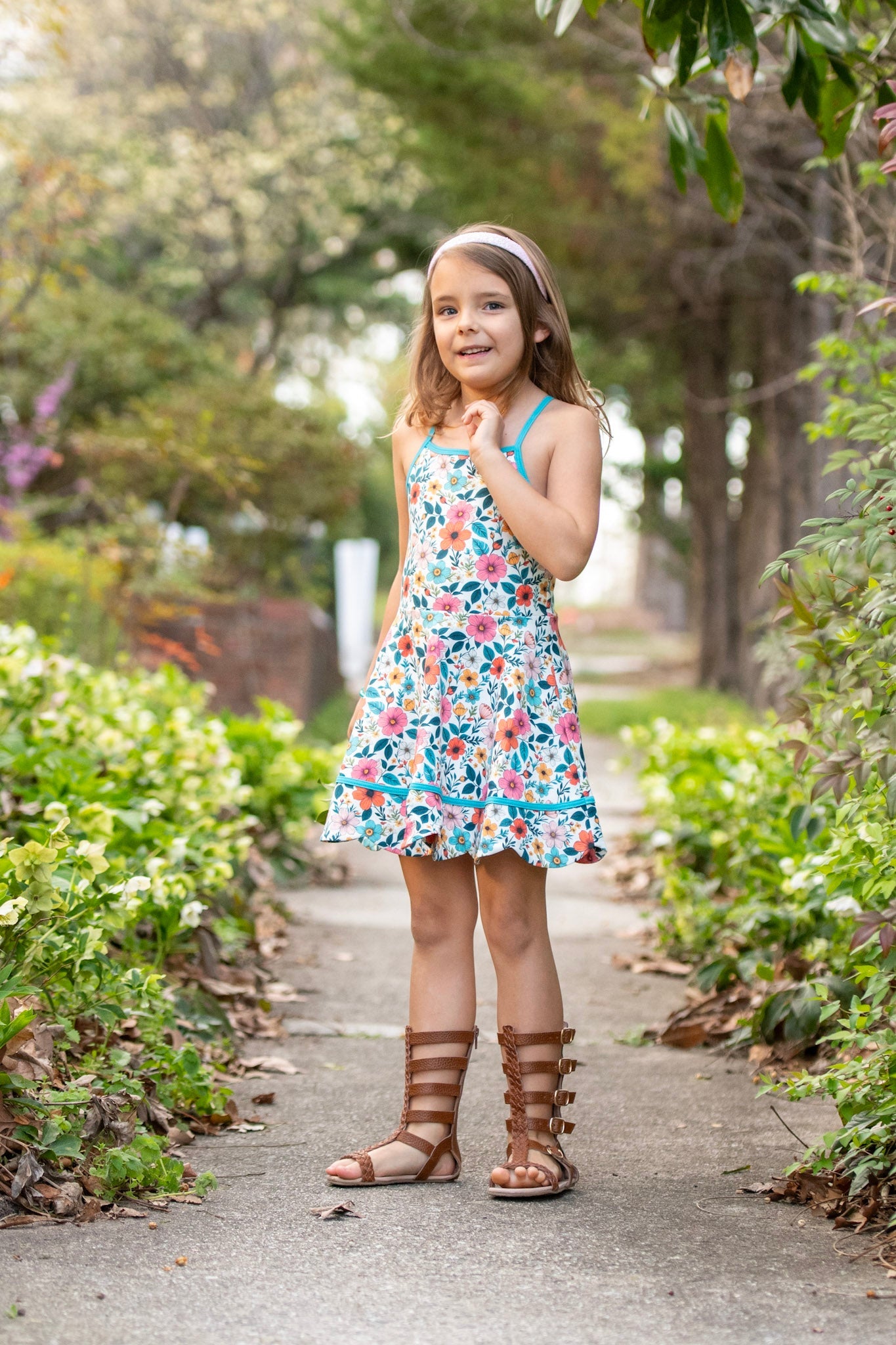 Harvest Peonies Activewear Dress -**Perfectly Imperfect**- these will not come with shorts