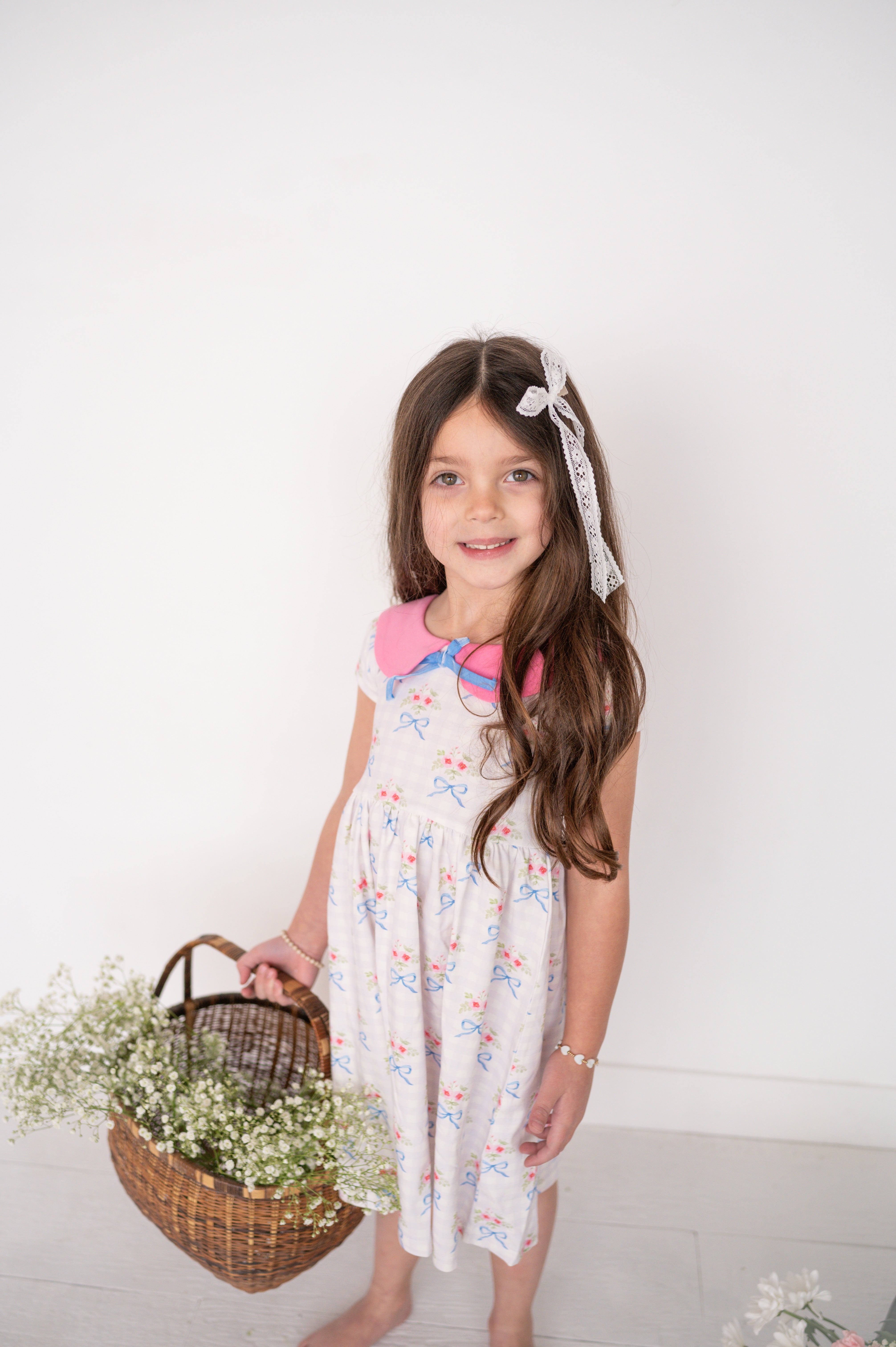 White Lace | Statement Ribbon Bow