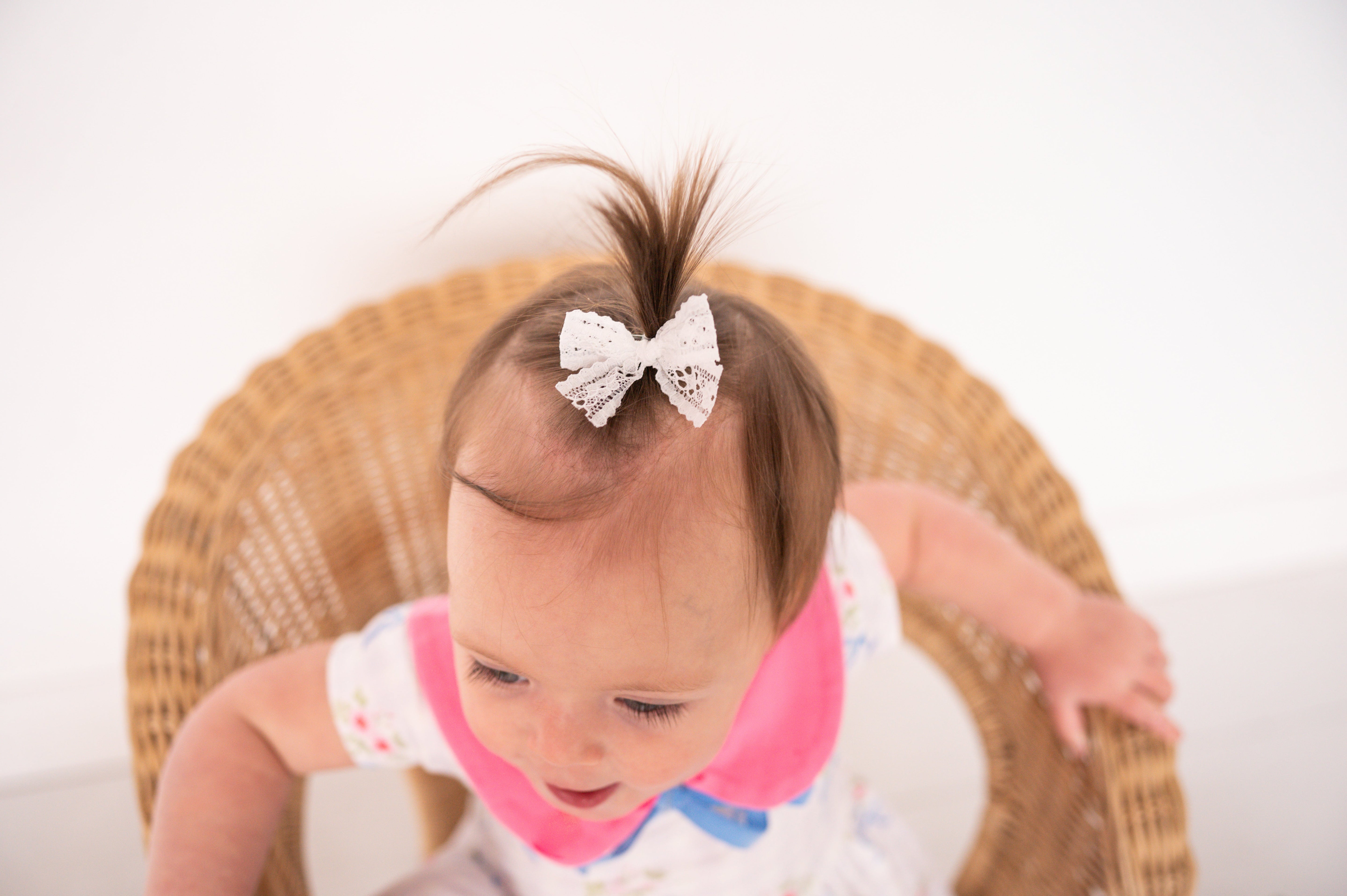White Lace | Ribbon Bow