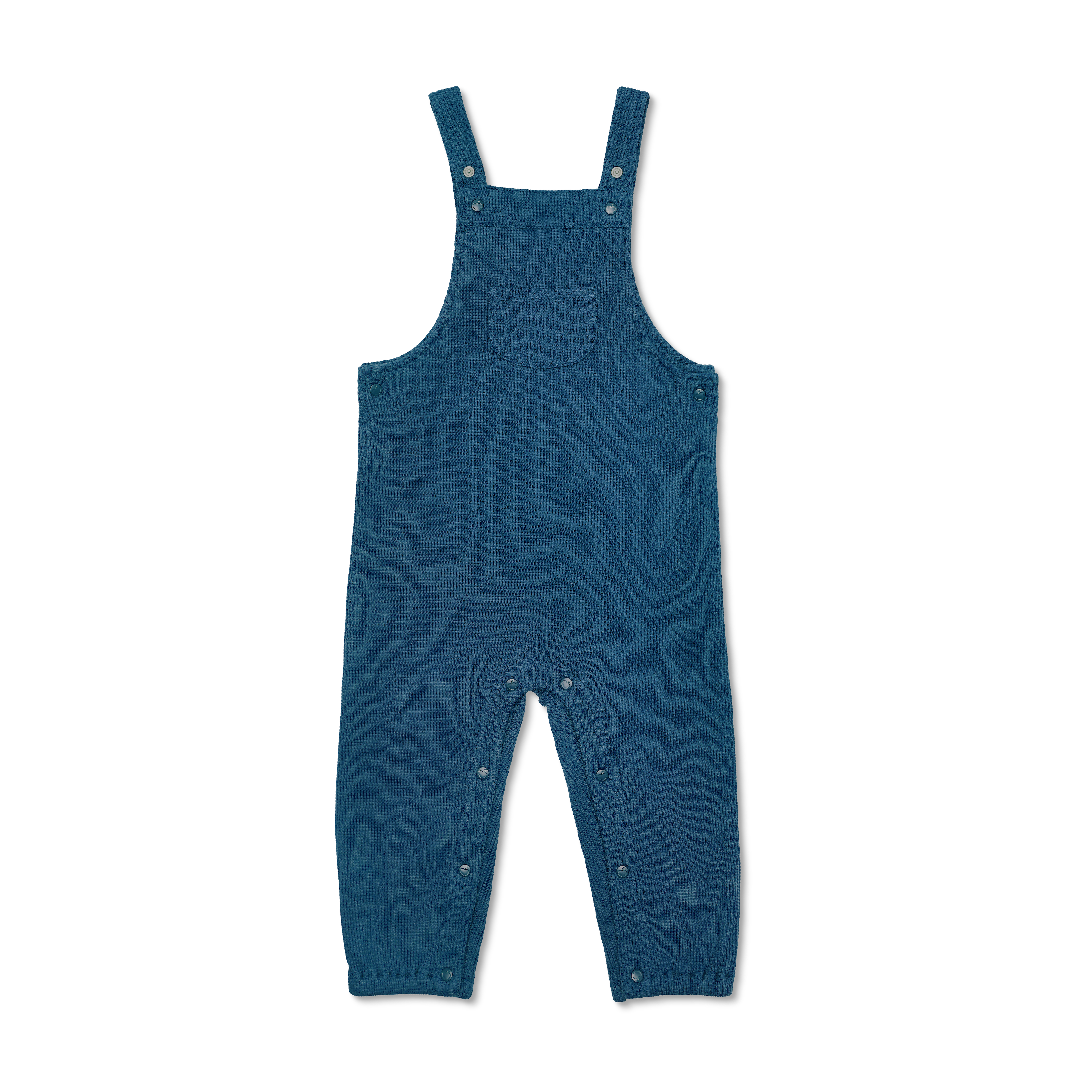 Waffle Overalls - Marine