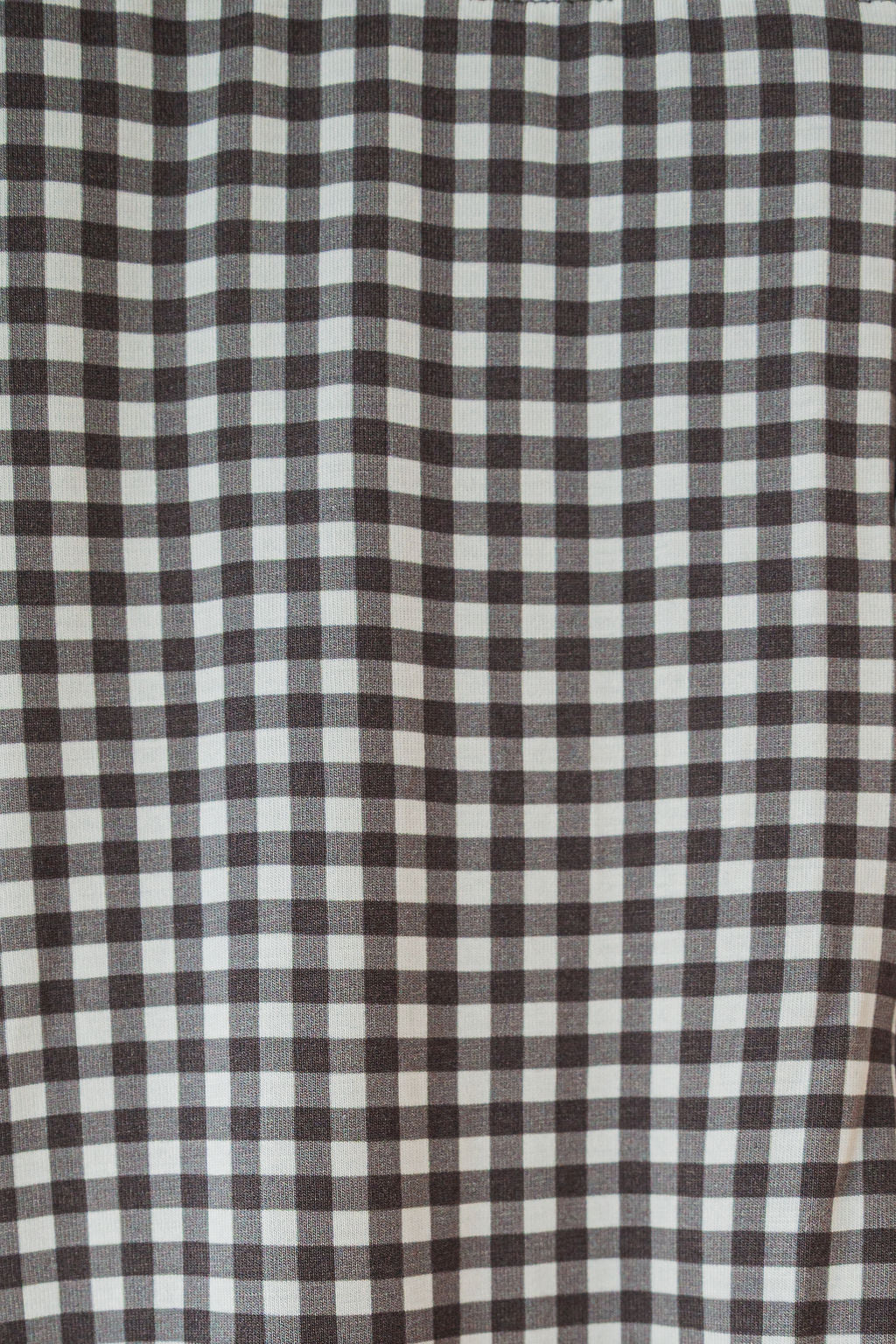 Women's Boxy Tee Lounge Set | Green Gingham