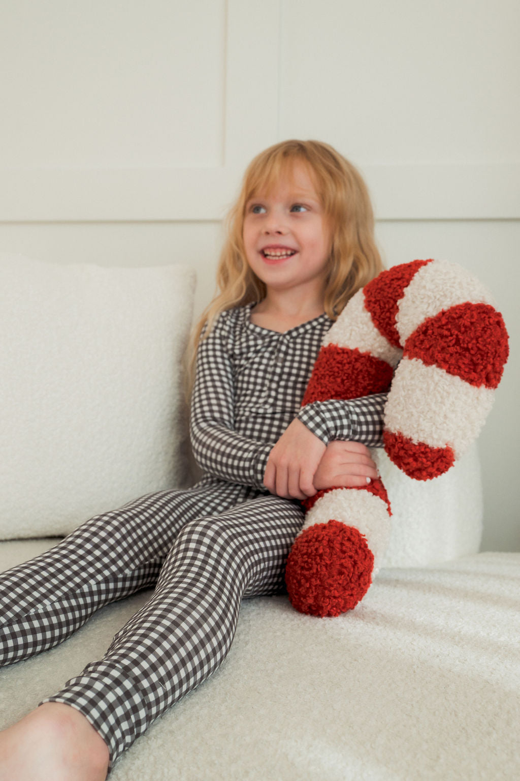 Bamboo Two Piece Pajamas | Green Gingham