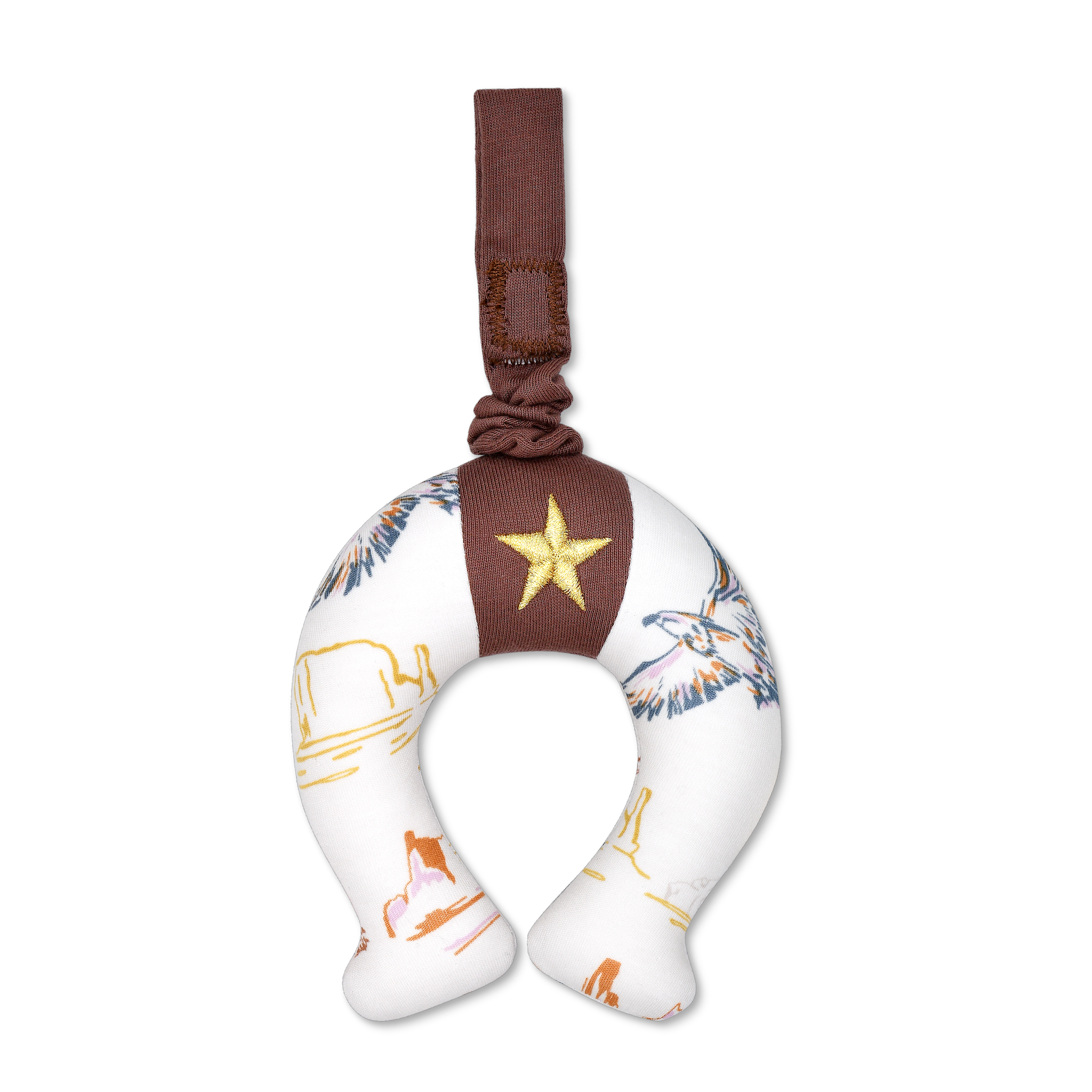 Horseshoe Stroller Toy - Canyon