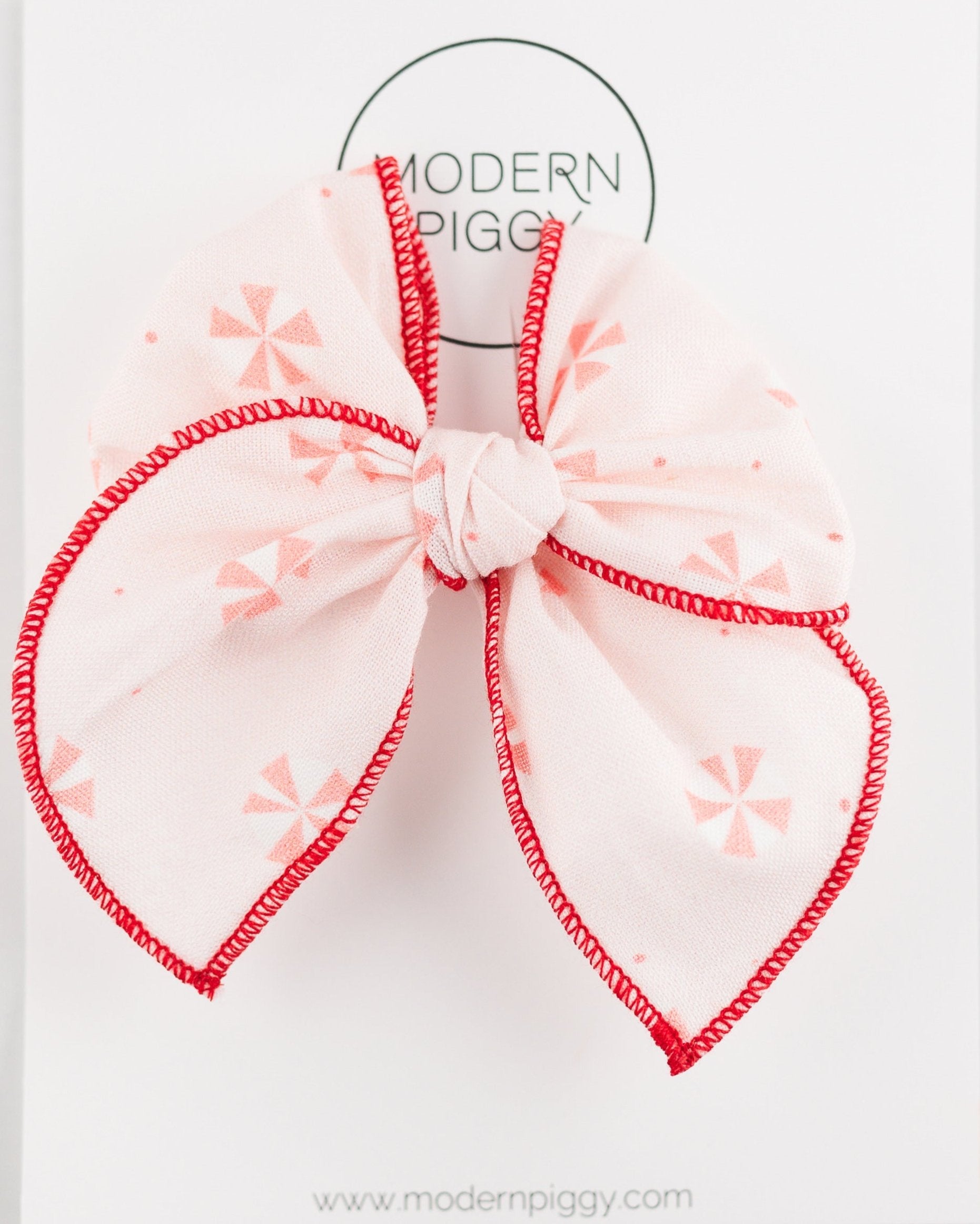 Peppermint | Petite Party Bow