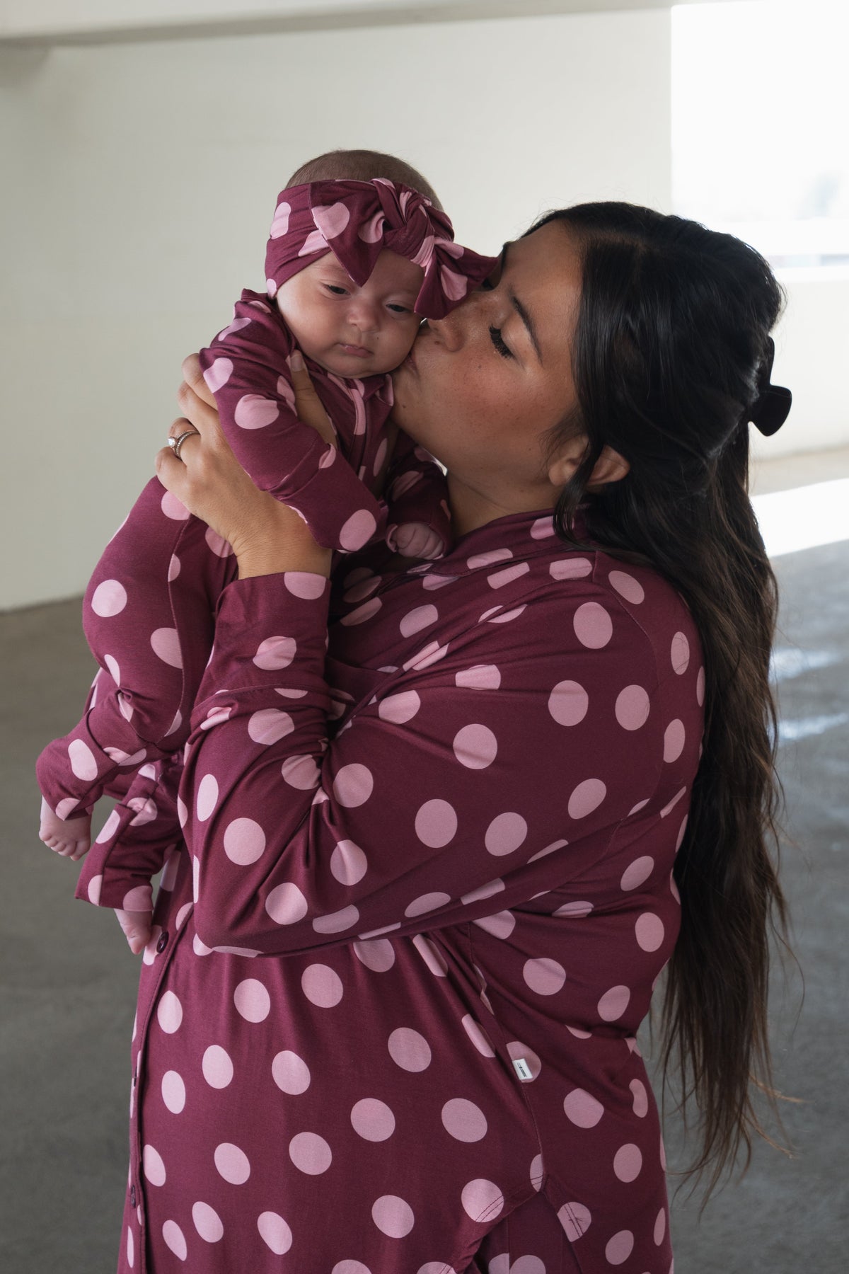 Bamboo Zip Pajamas | Heather Rose Dot