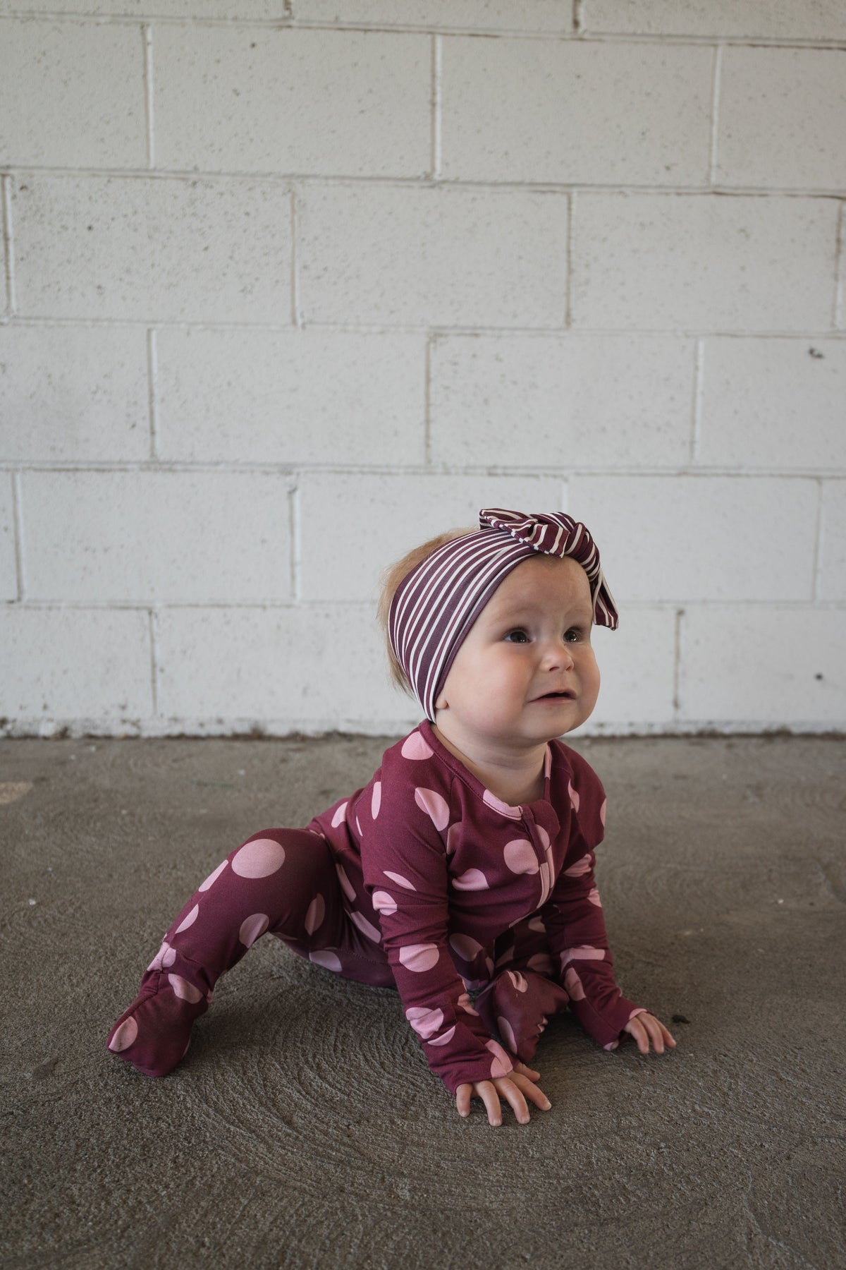 Bamboo Zip Pajamas | Heather Rose Dot