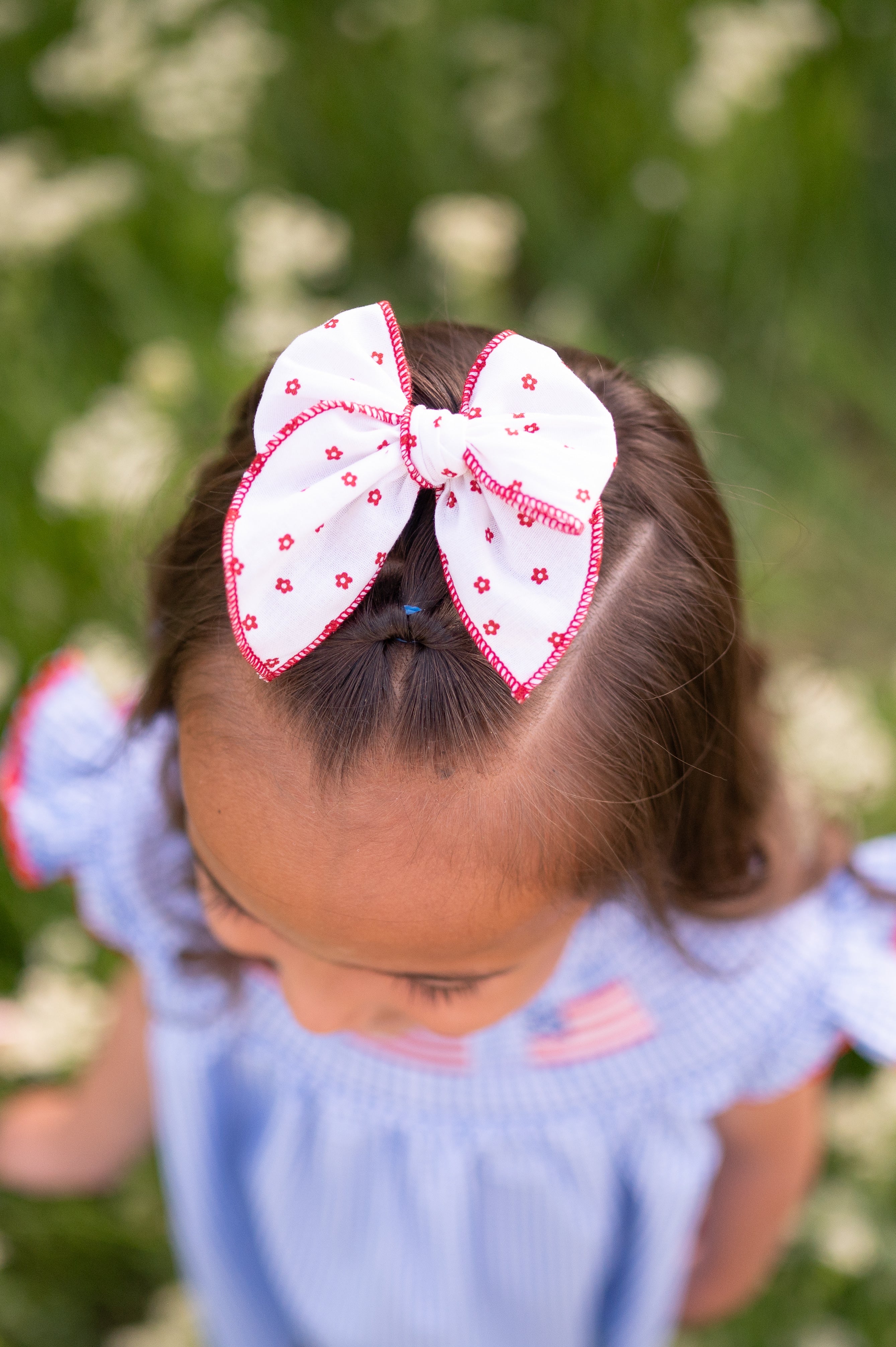 Indy Bloom- Red | Petite Party Bow