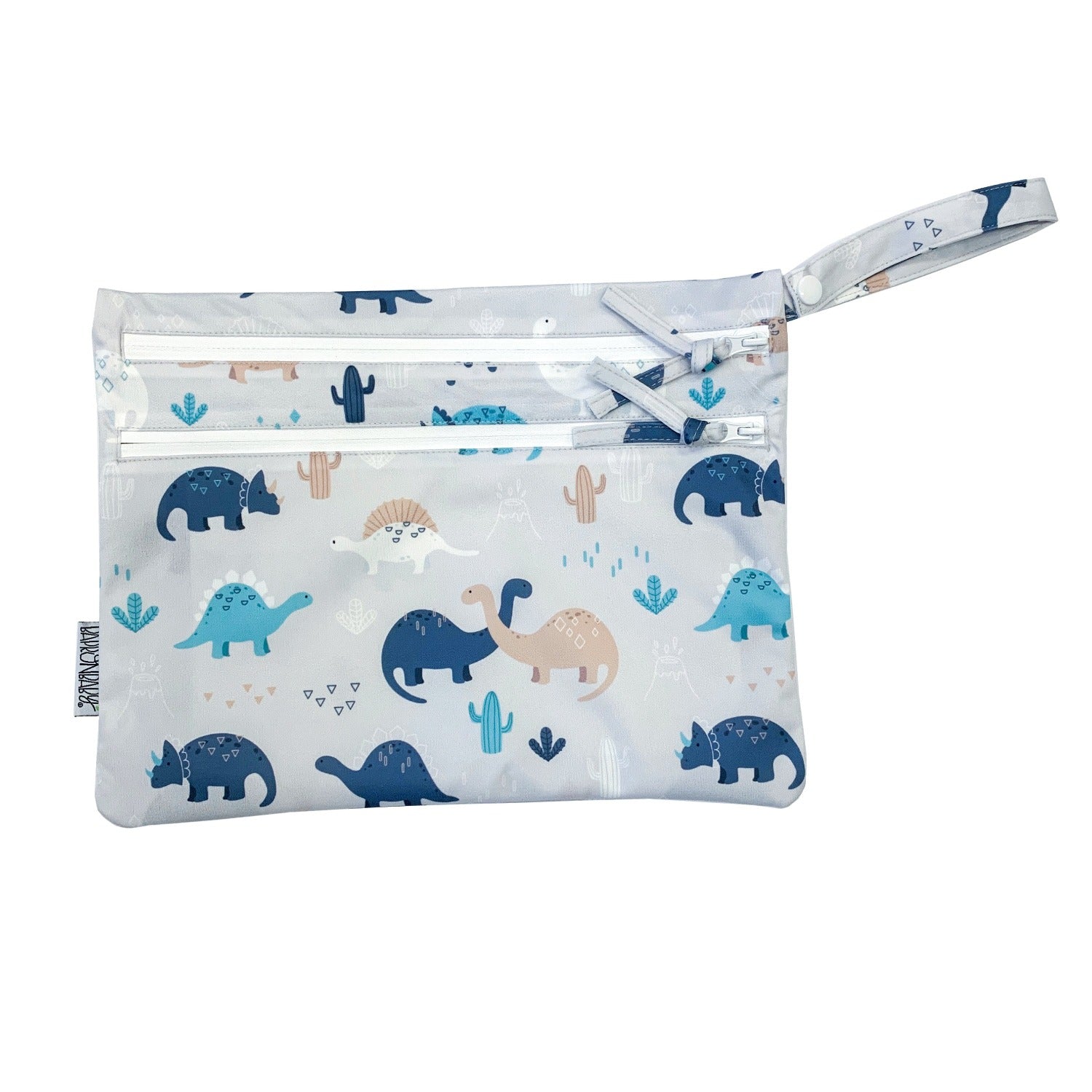 Desert Dinos - Waterproof Wet Bag (For mealtime, on-the-go, and more!)  BapronBaby   