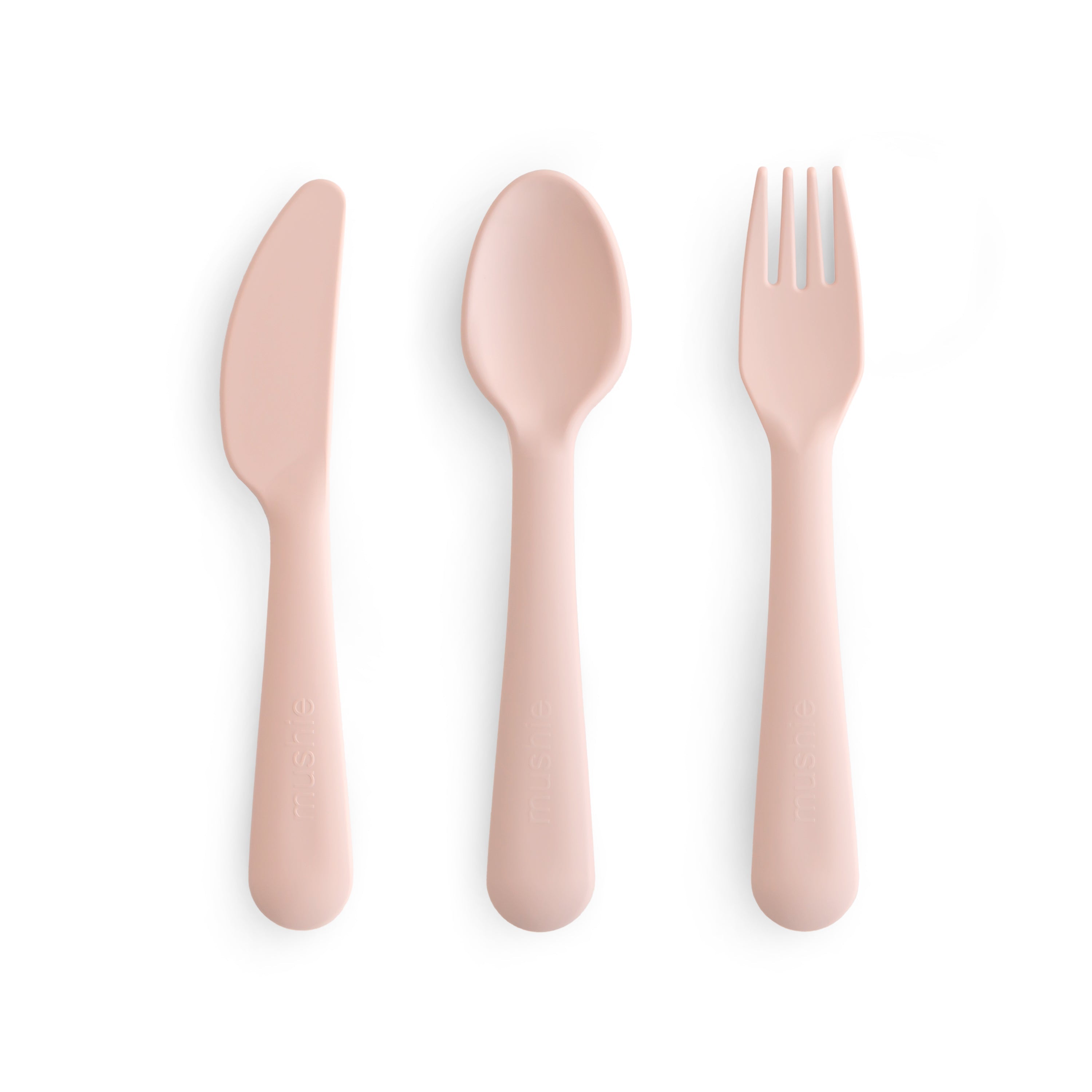 Dinnerware Cutlery Set Dinnerware Mushie Blush  