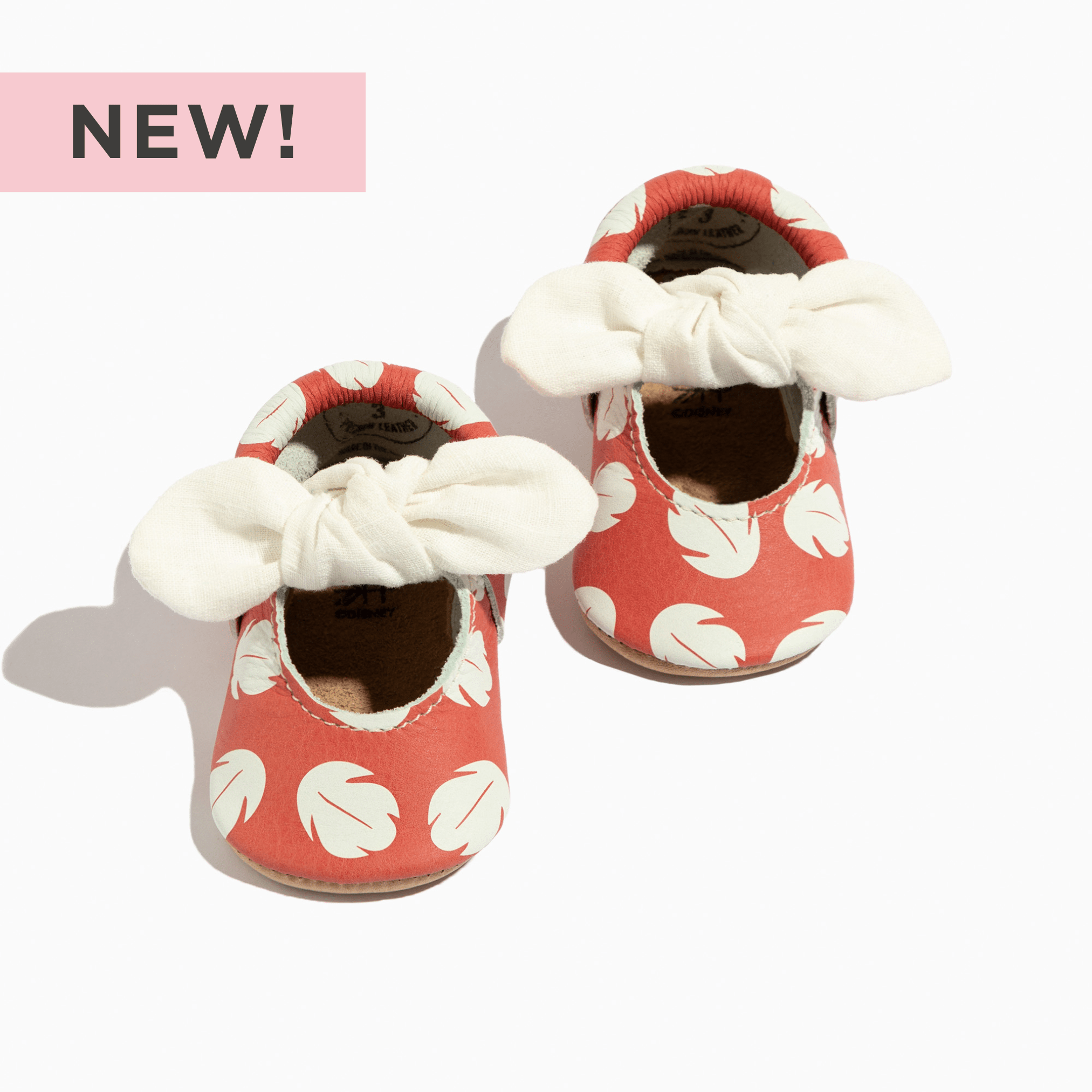 Disney Lilo Knotted Bow Baby Shoe