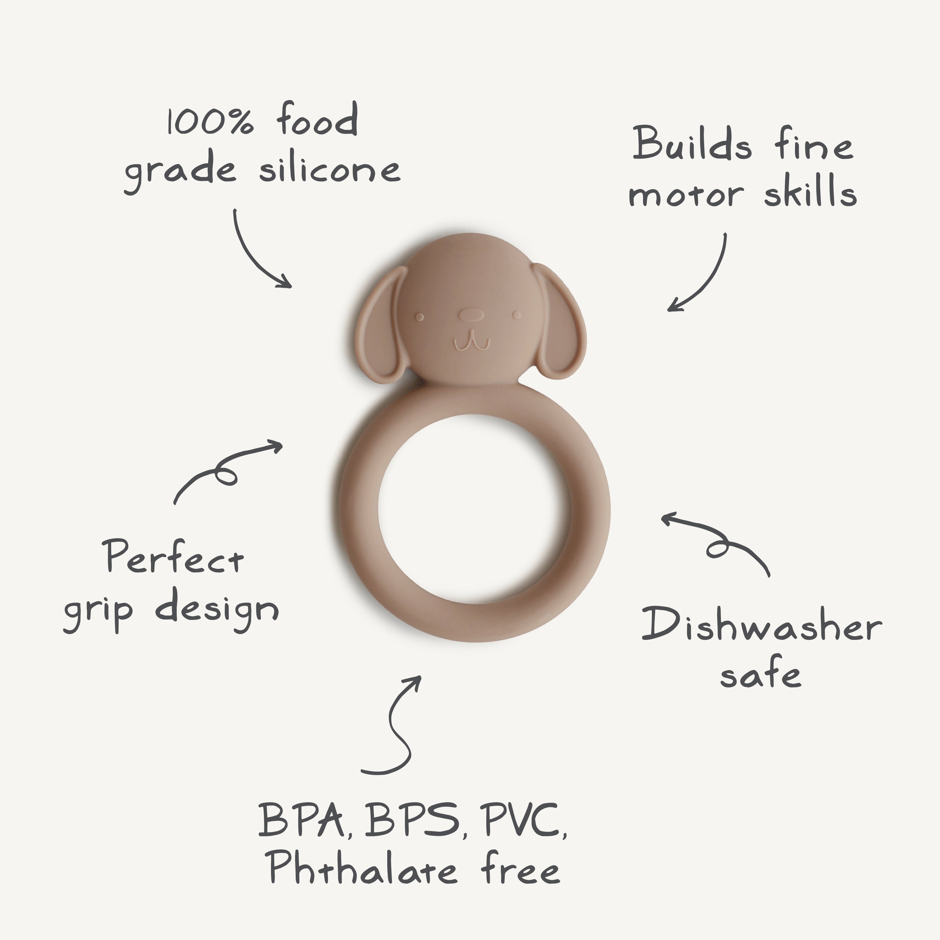 Animal Ring Teethers