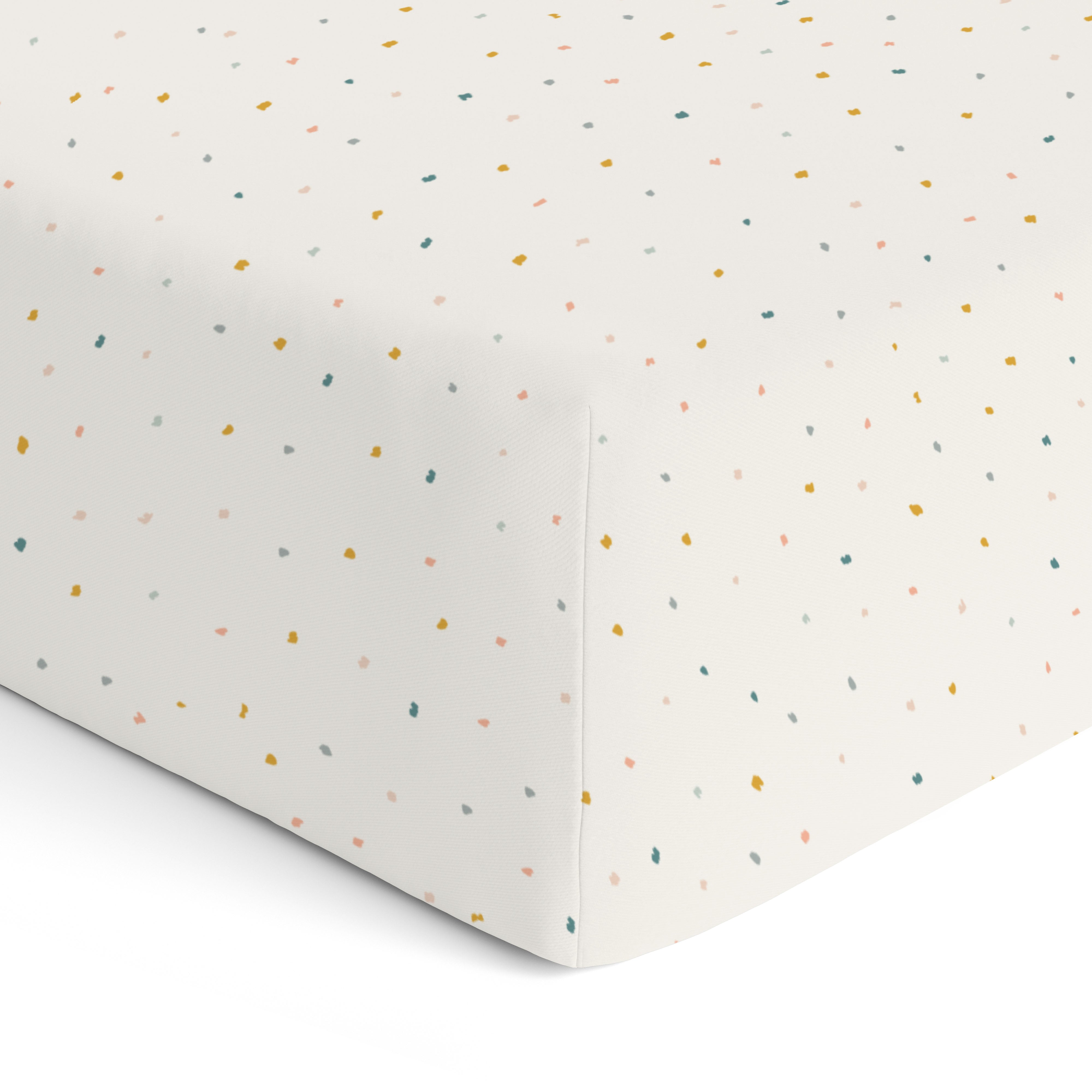 Organic Cotton Sheet Set - Dotty Sheet Set Makemake Organics   