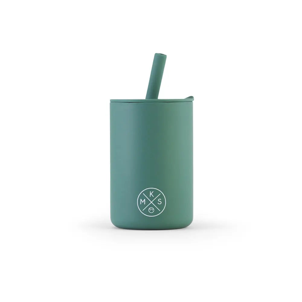 Drinking cup with straw - Duck